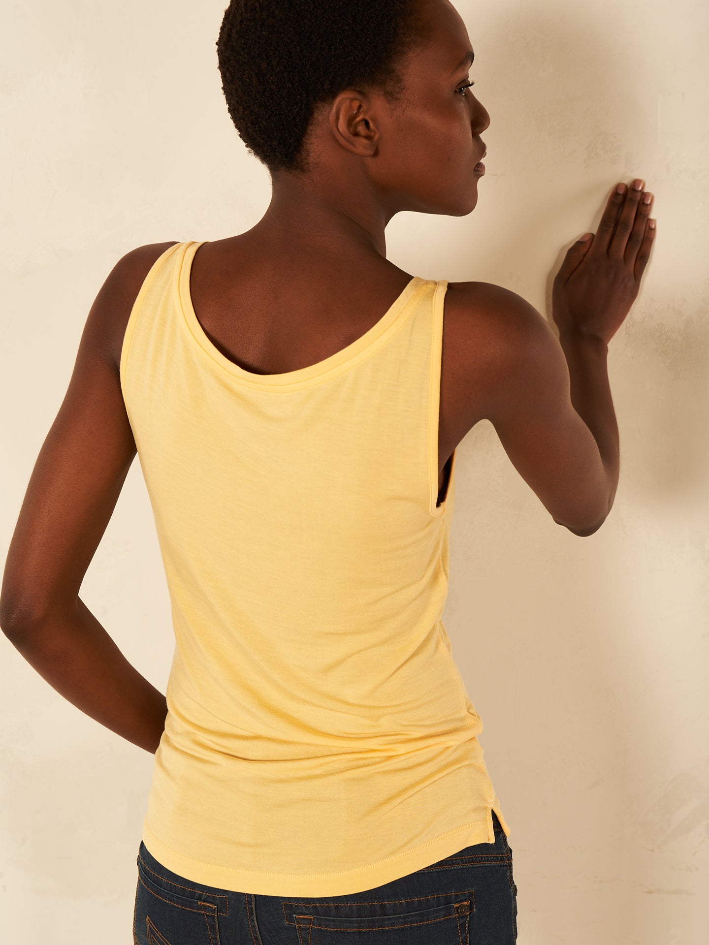Top with wide straps