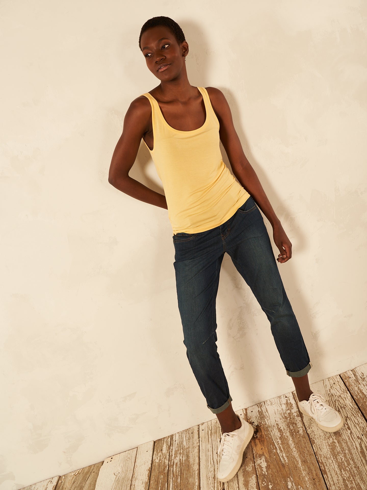 Top with wide straps