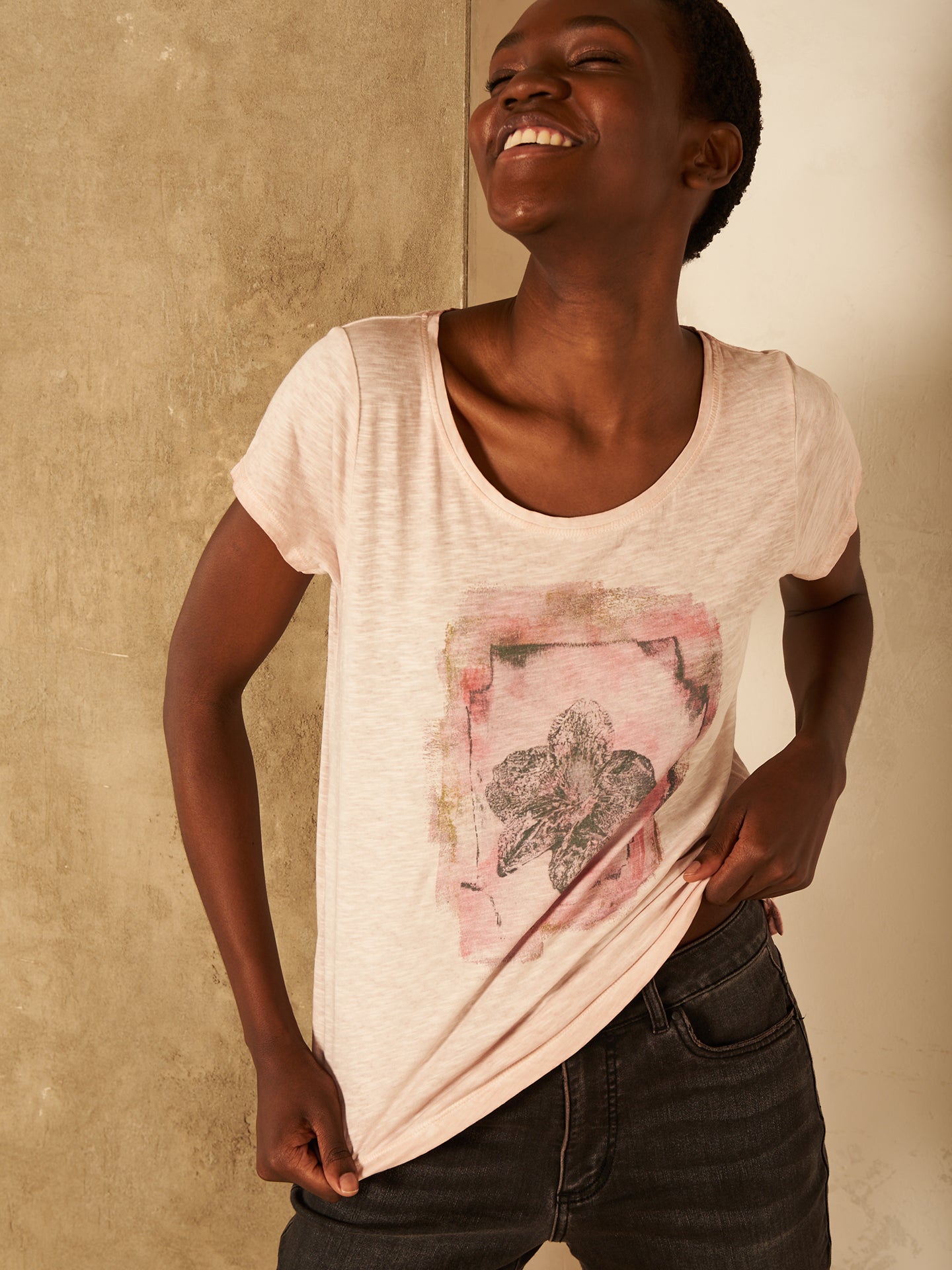 Shirt mit Druck