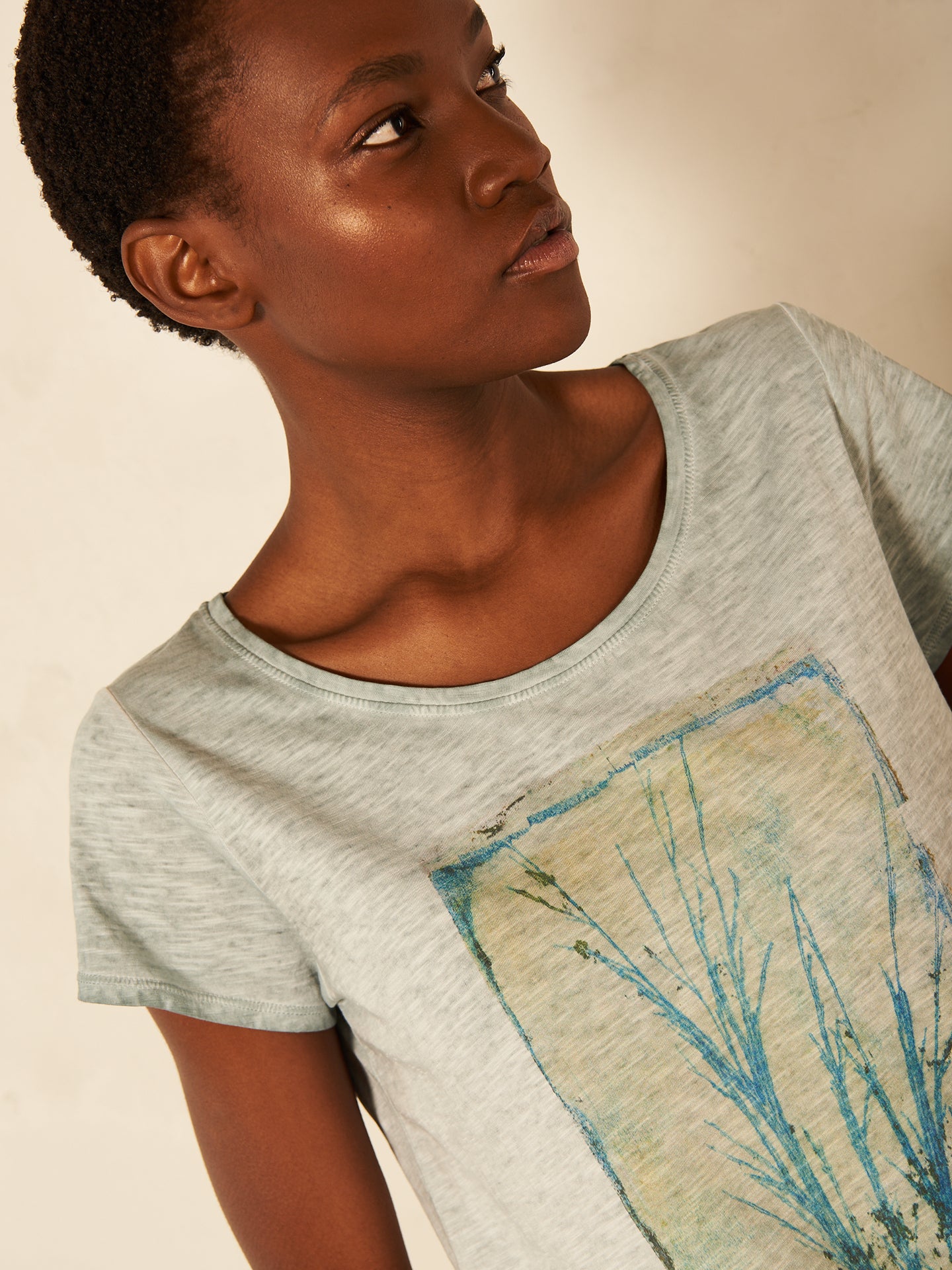 Shirt mit Druck