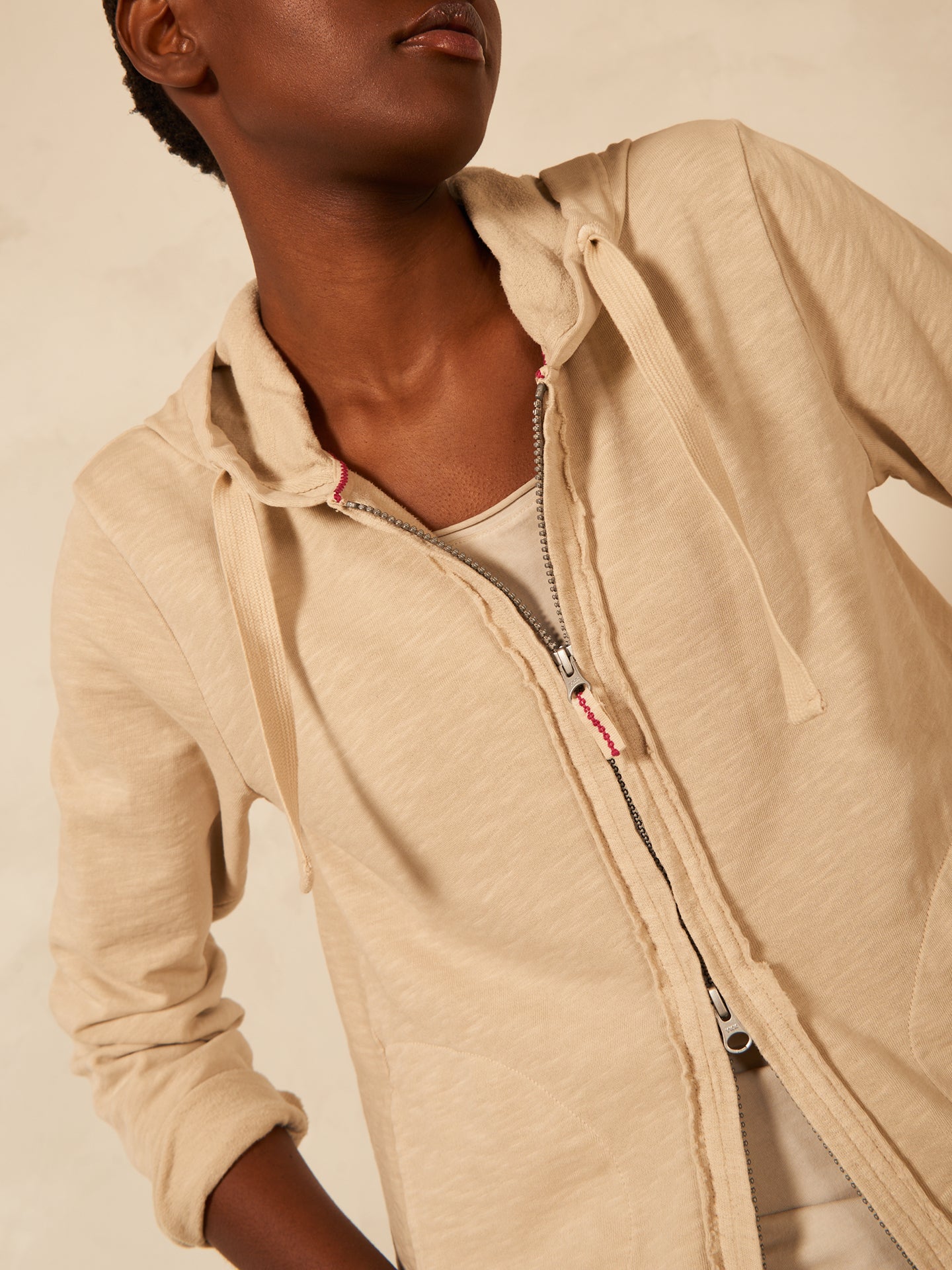 veste en sweat à capuche