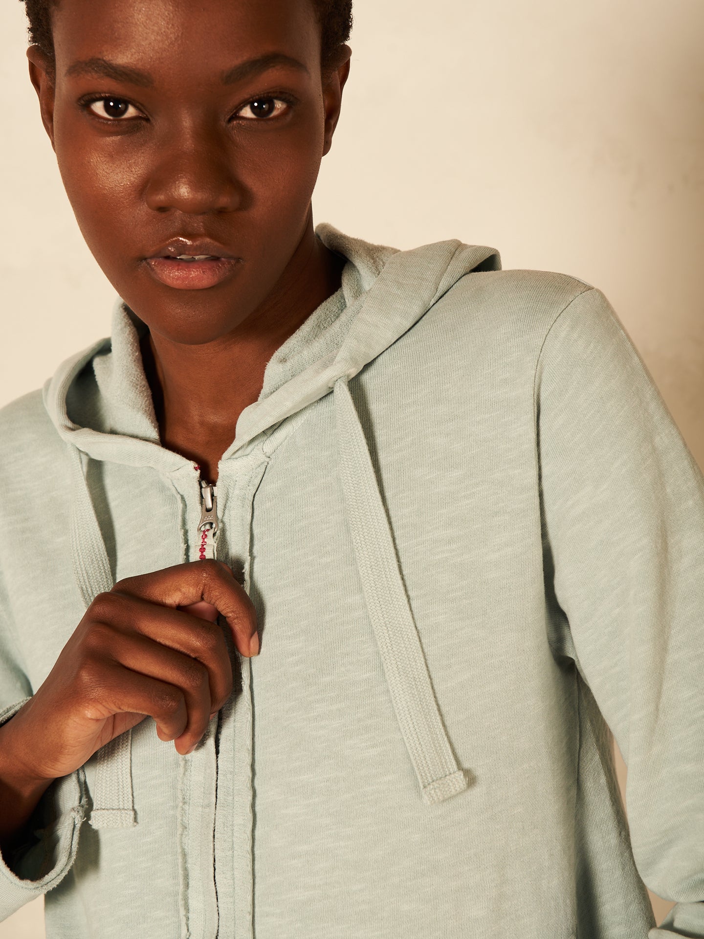 veste en sweat à capuche