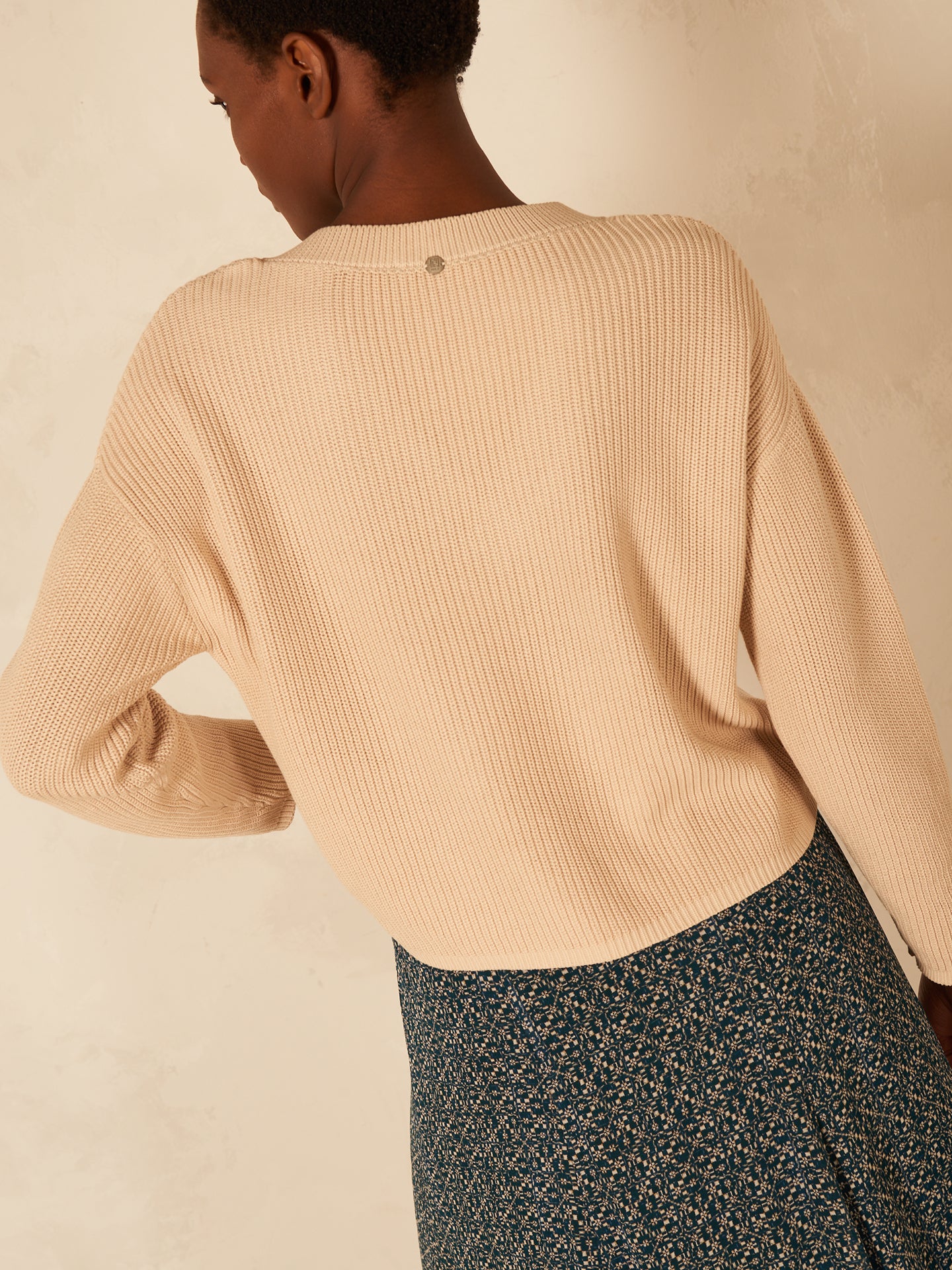 V-neck sweater