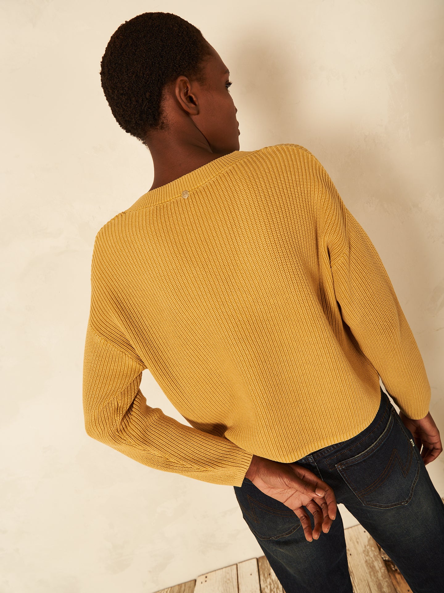 V-neck sweater
