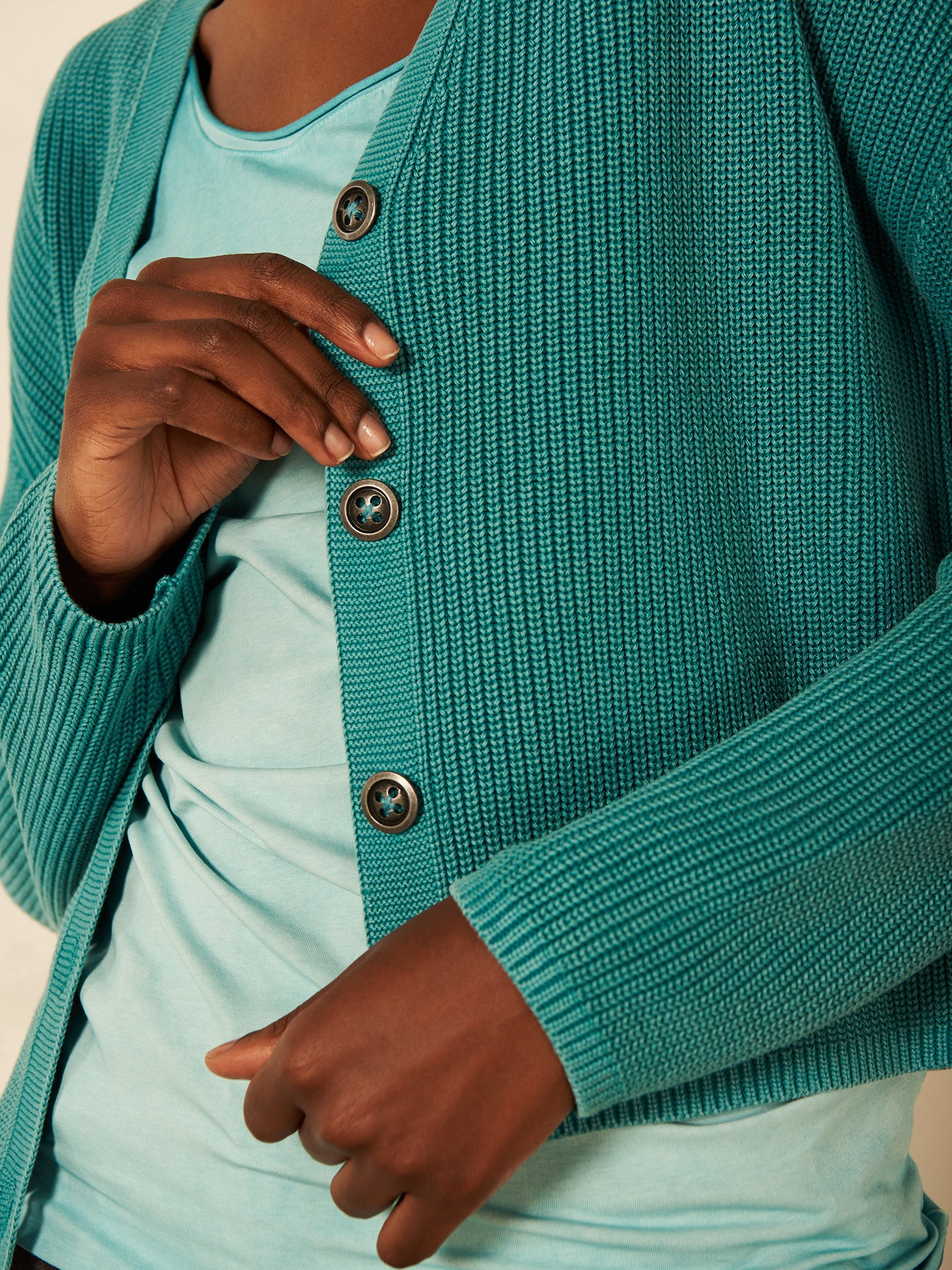 Button-up cardigan