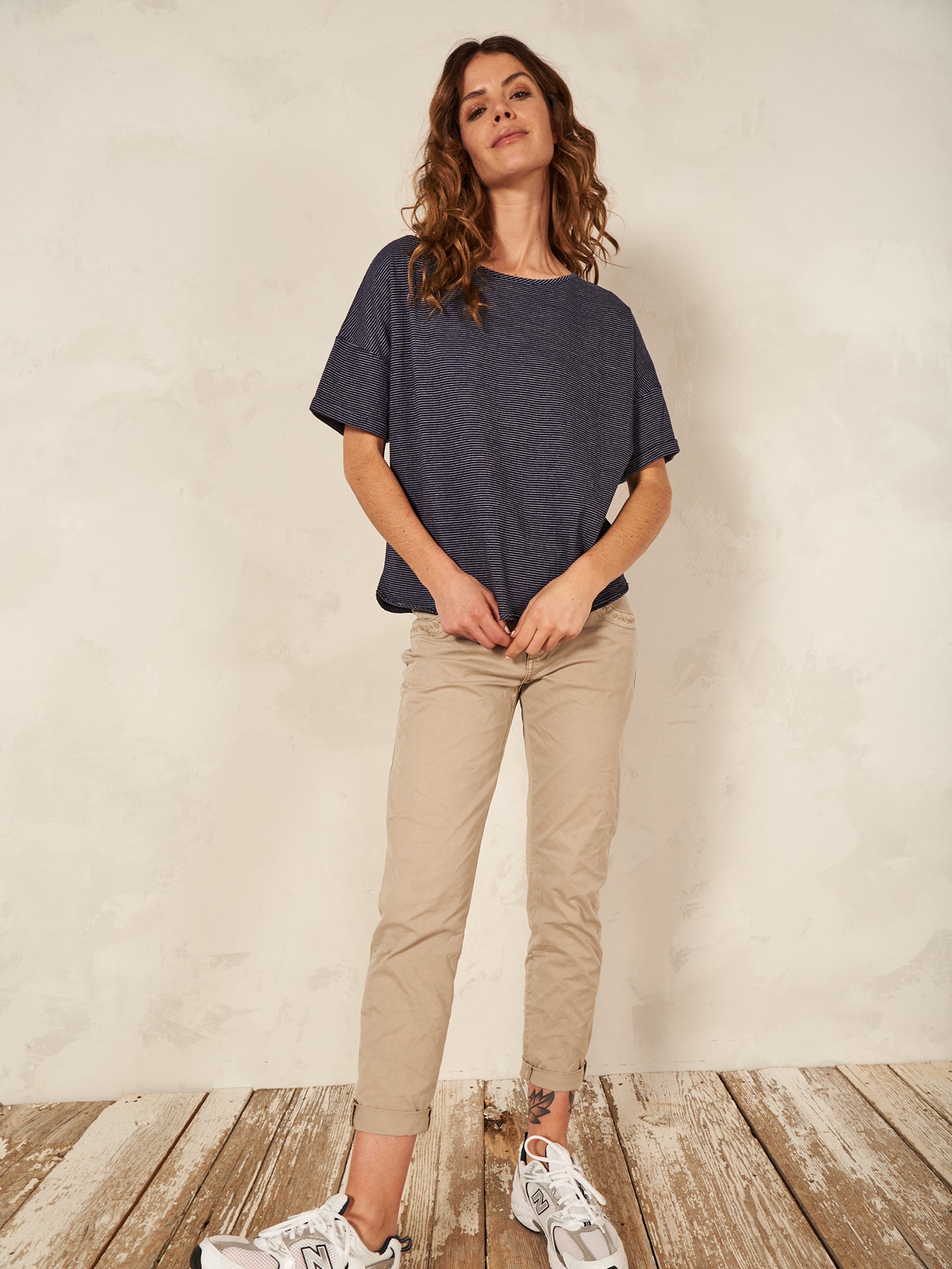 T-shirt à rayures