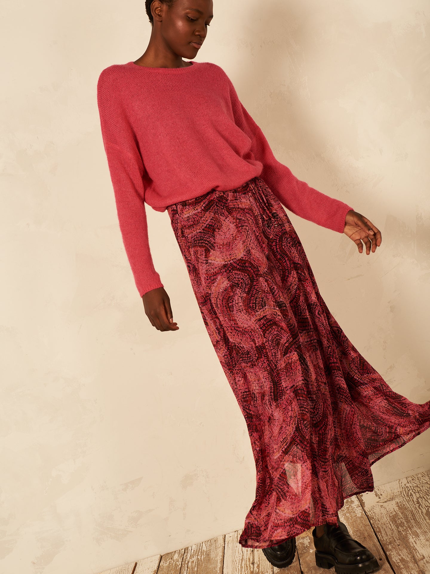 Printed skirt