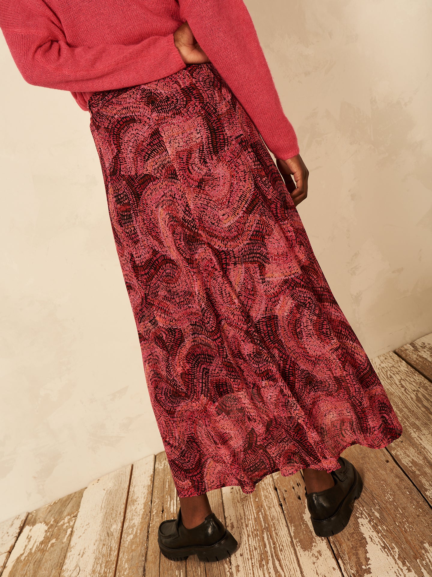 Printed skirt
