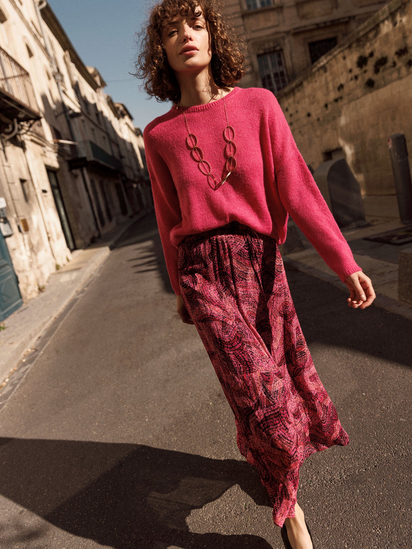 Printed skirt
