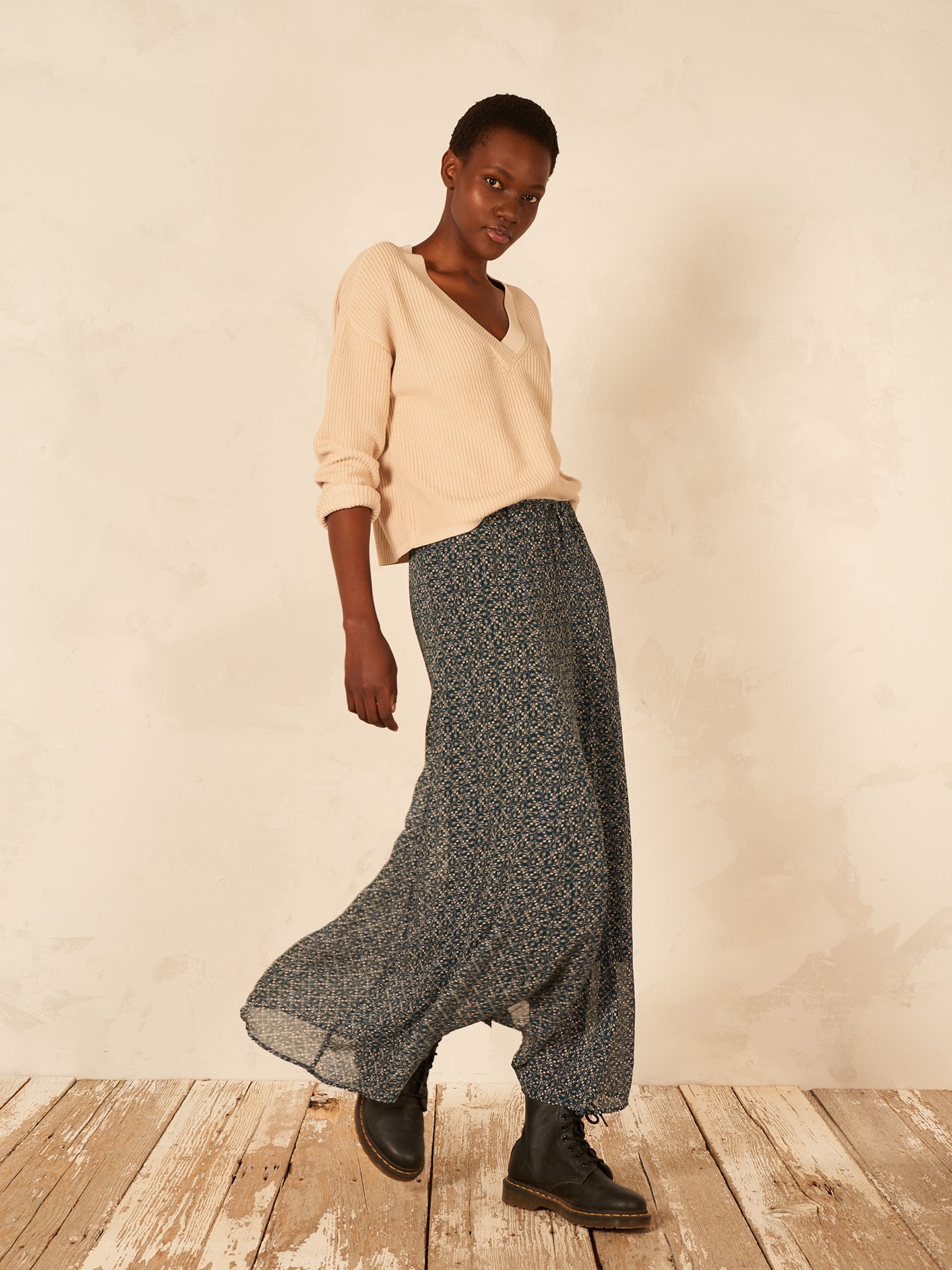Printed skirt