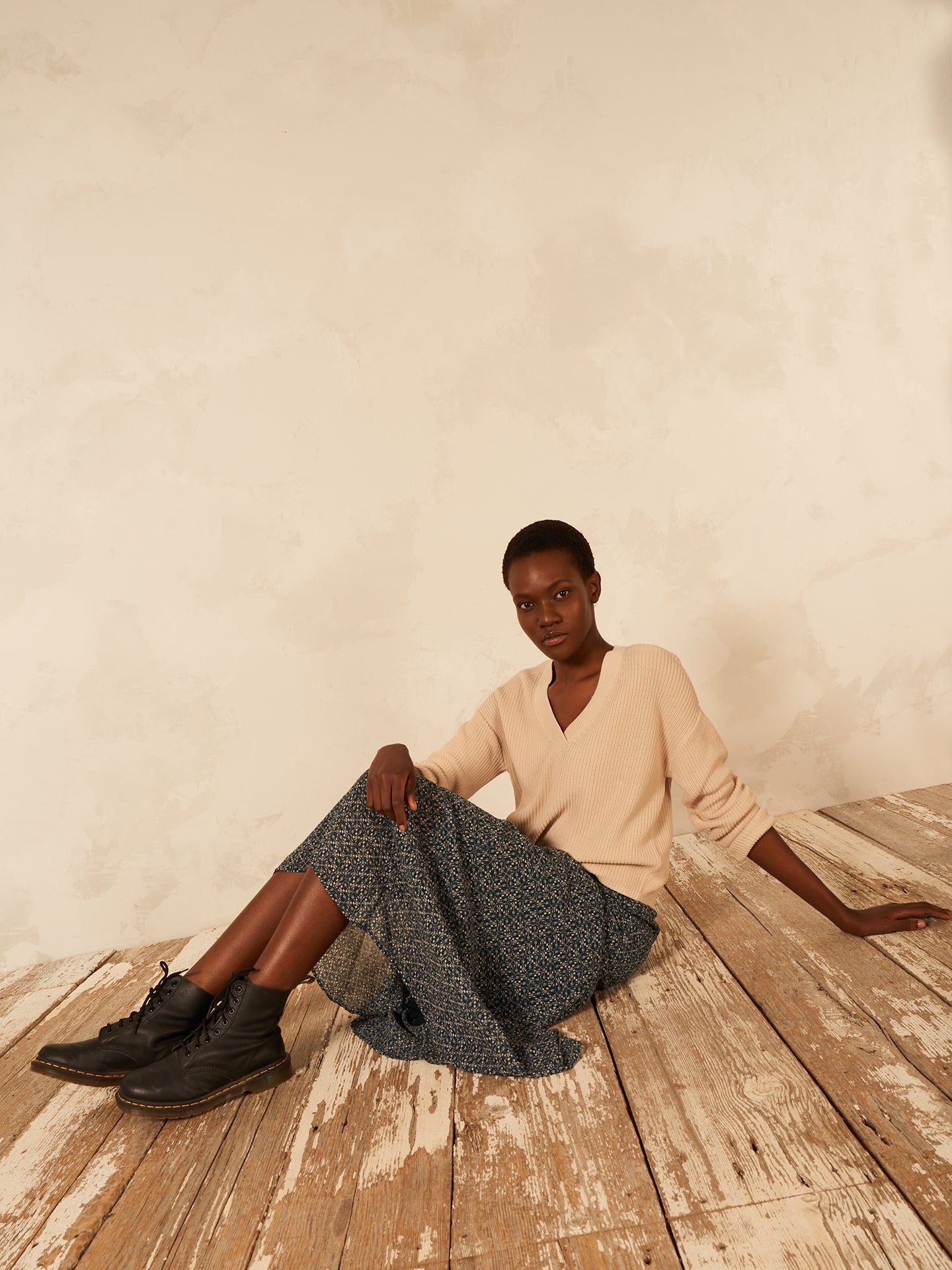 Printed skirt