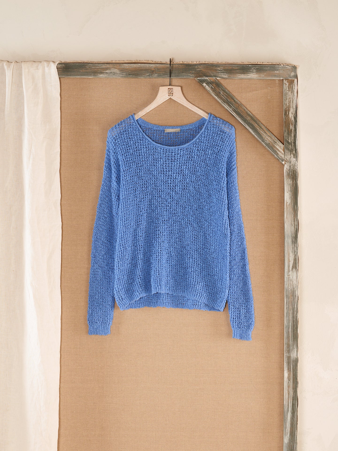 Maglione con scollo rotondo