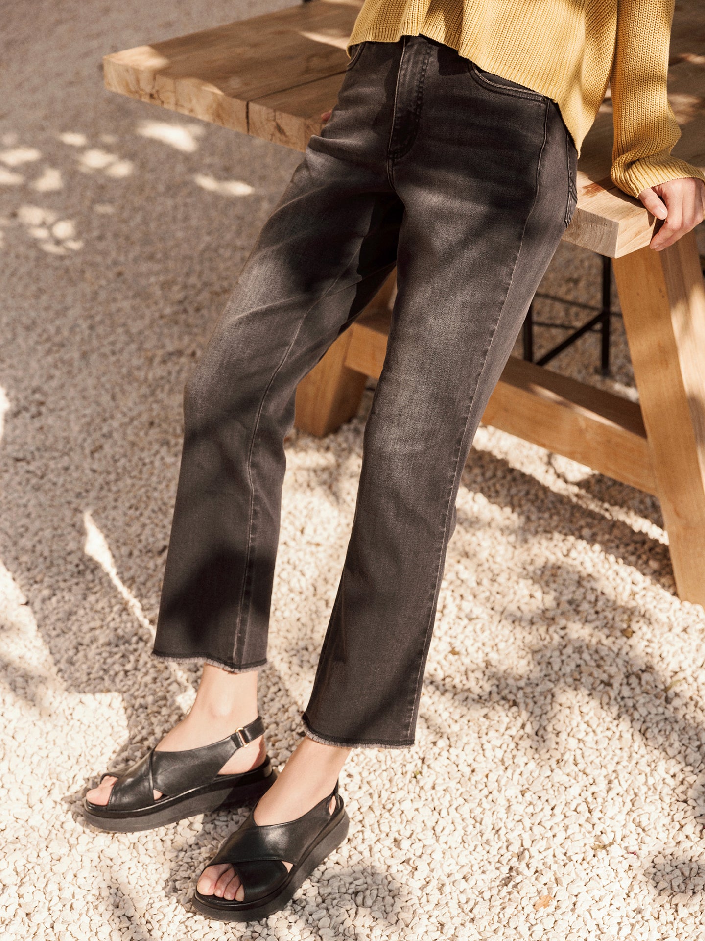 pantalon flare