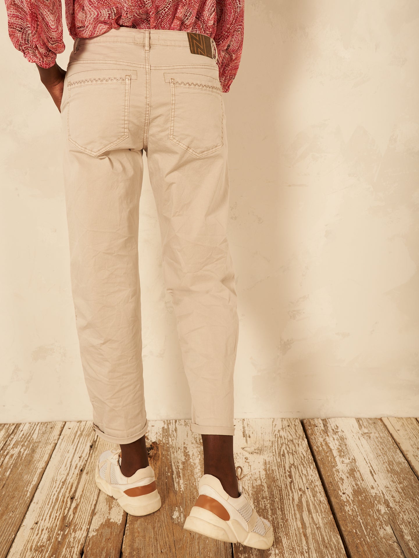 Pantaloni barrel fit
