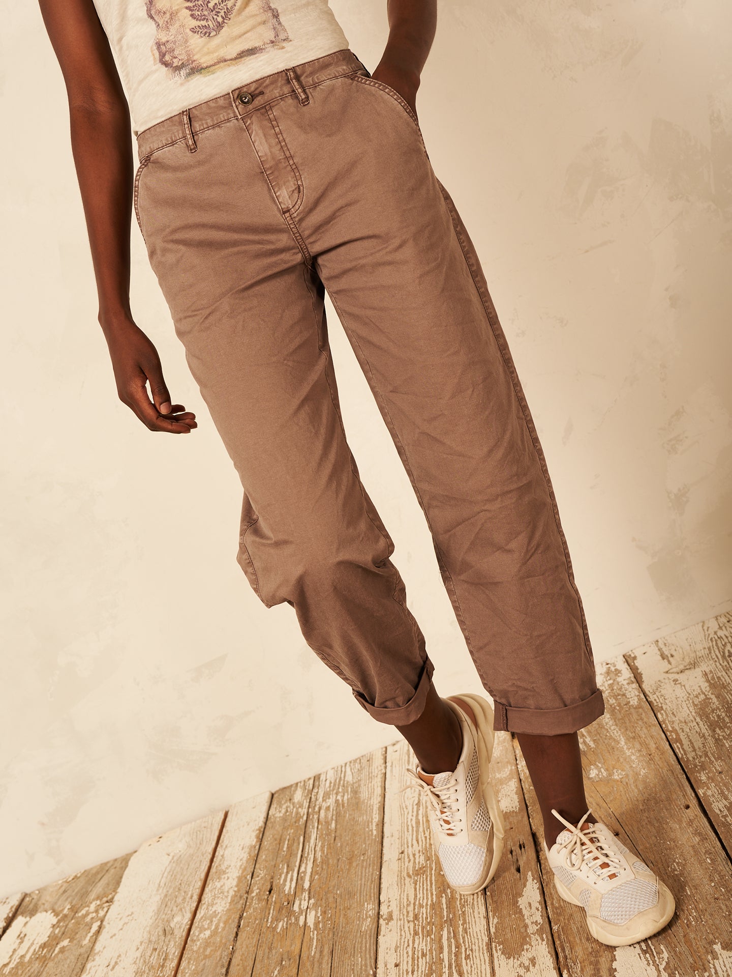 Pantaloni barrel fit