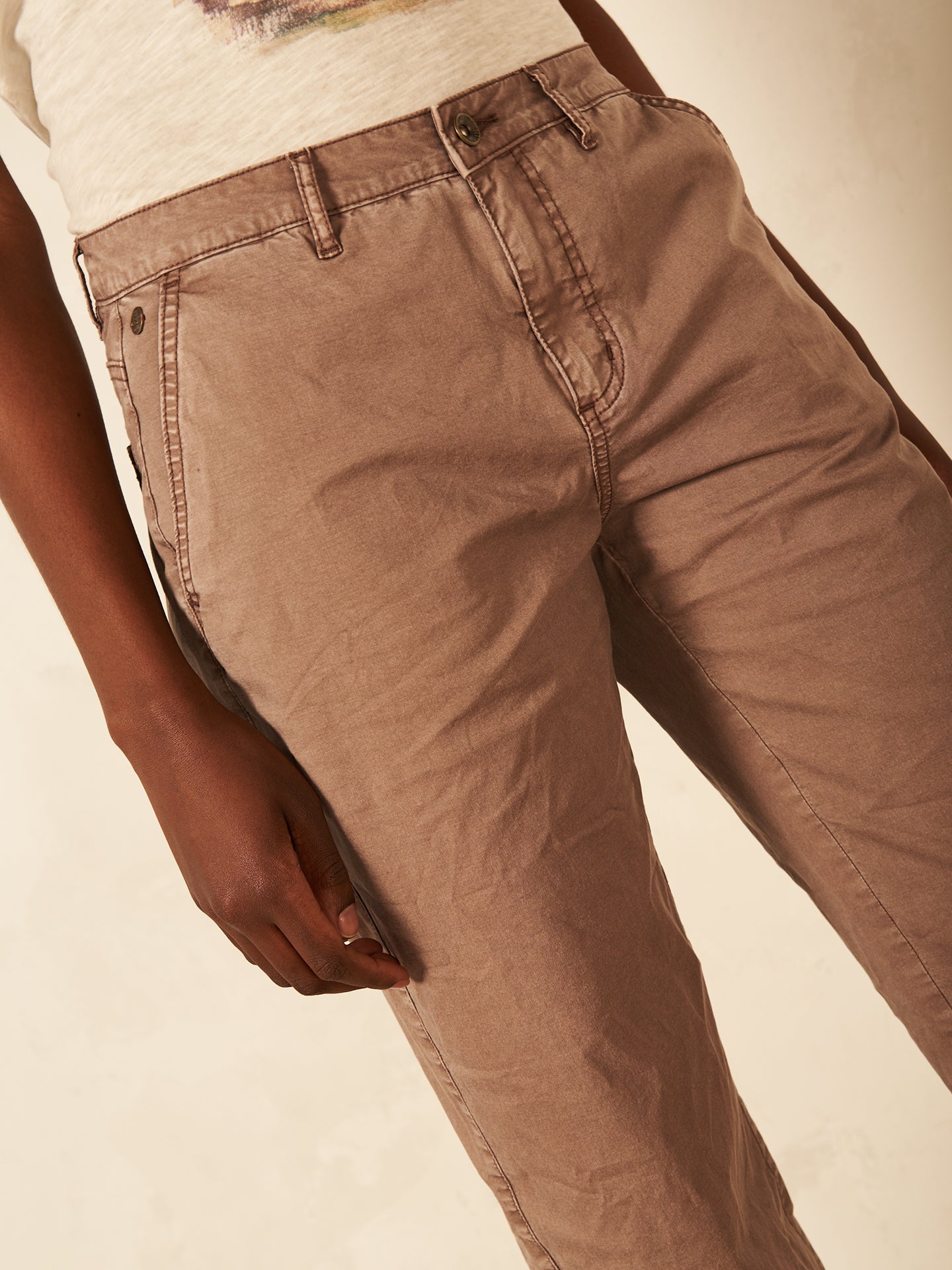 Pantaloni barrel fit