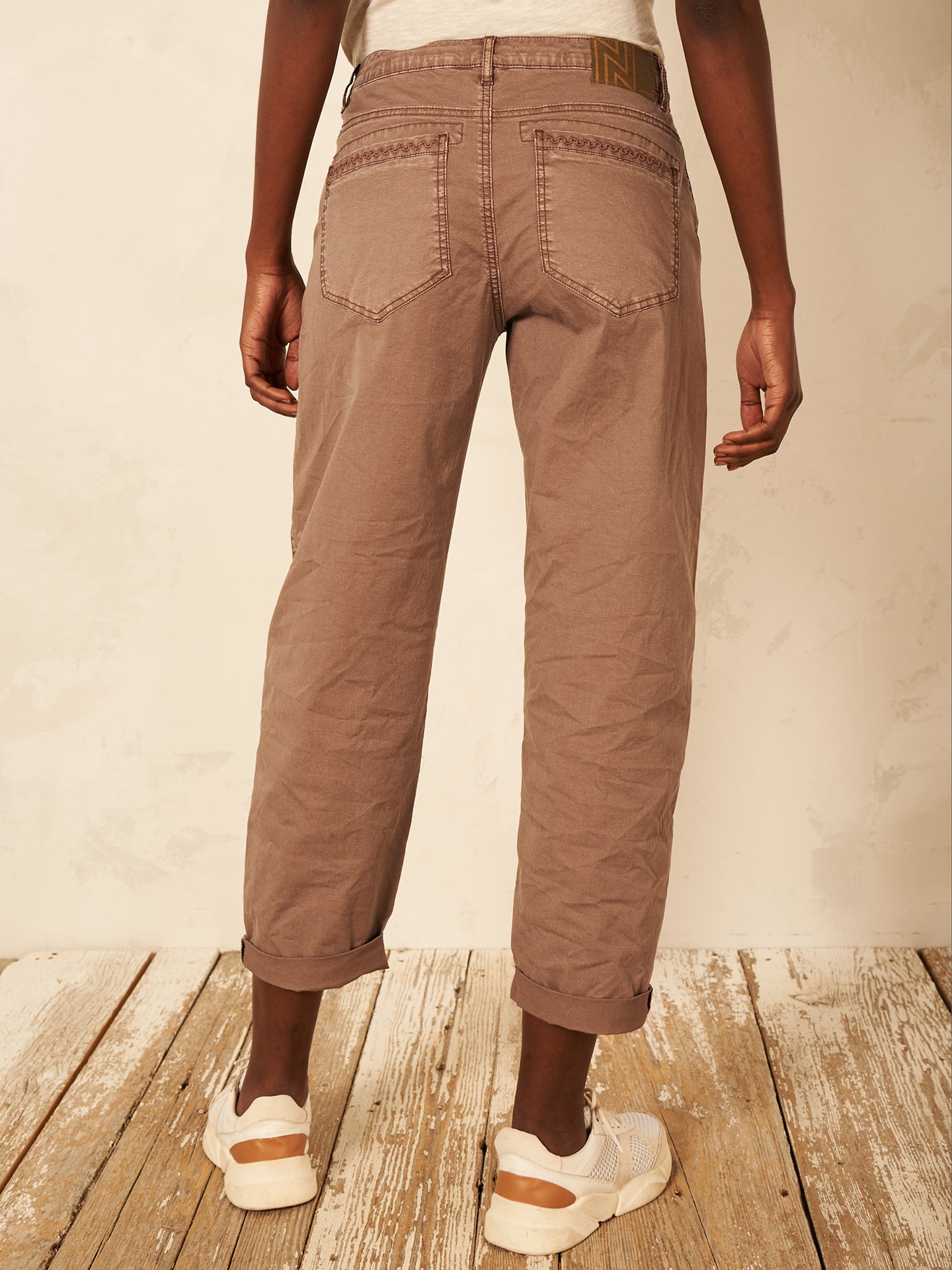 Pantaloni barrel fit