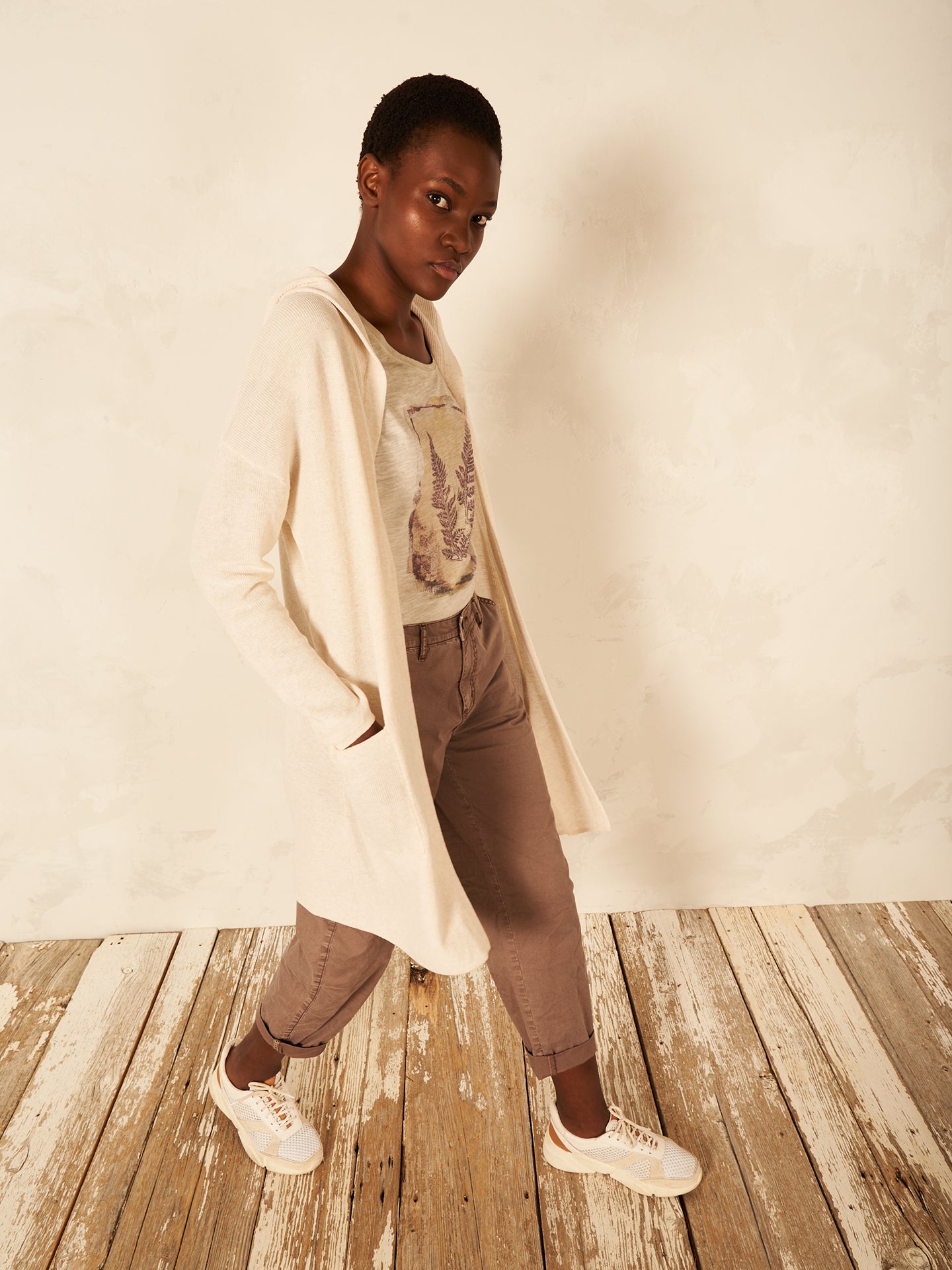 Pantaloni barrel fit