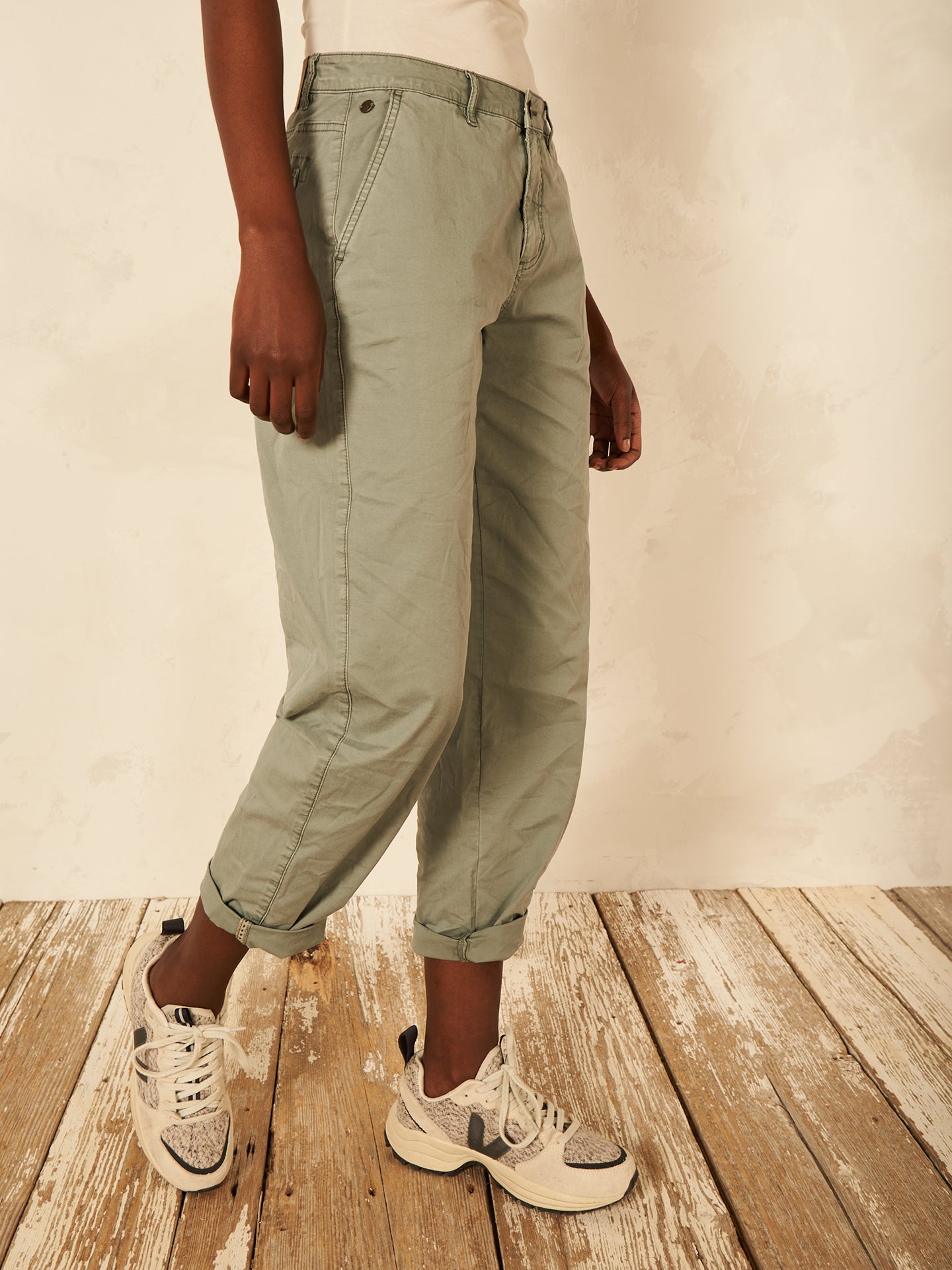 Pantaloni barrel fit