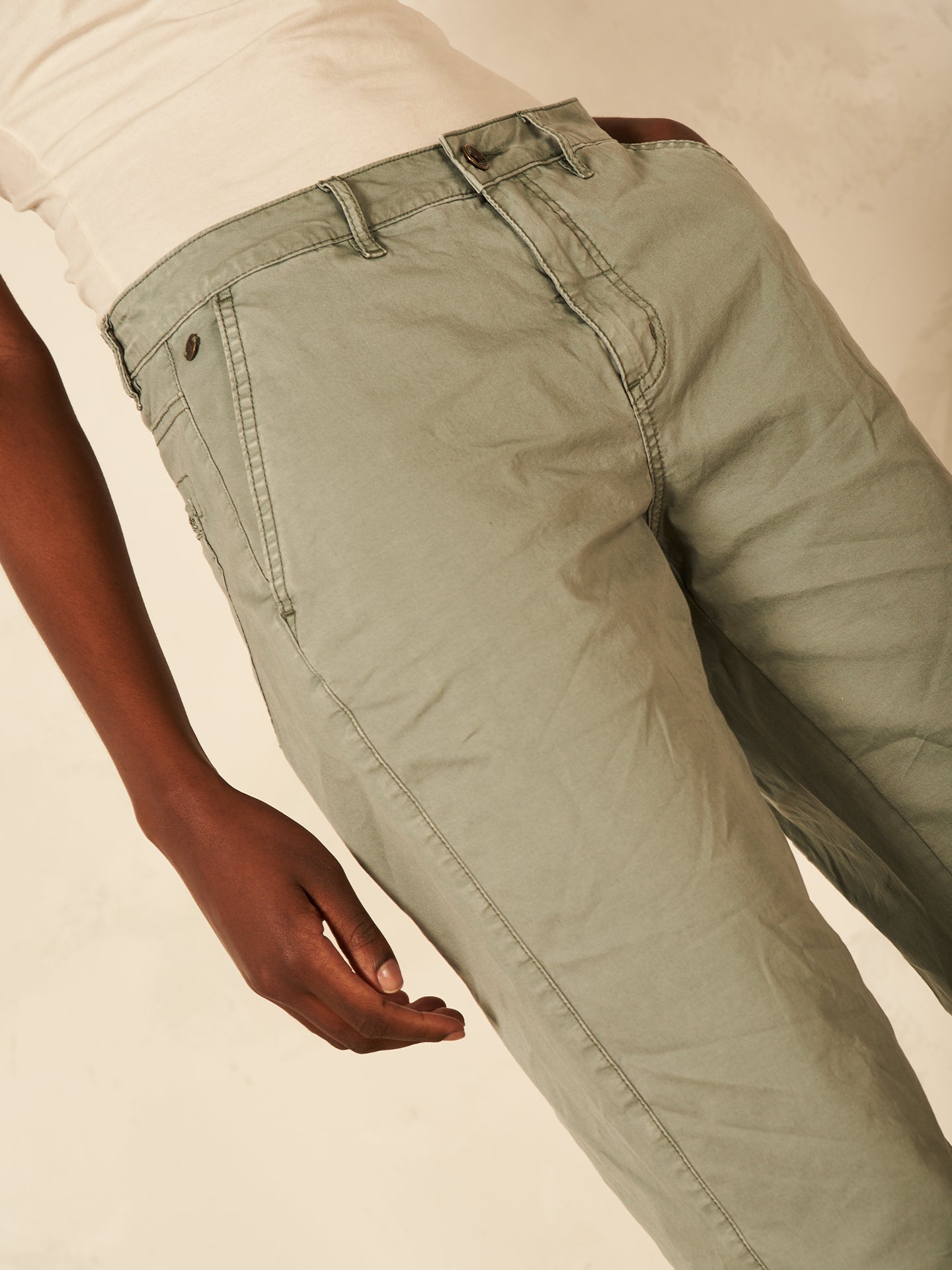 Pantaloni barrel fit