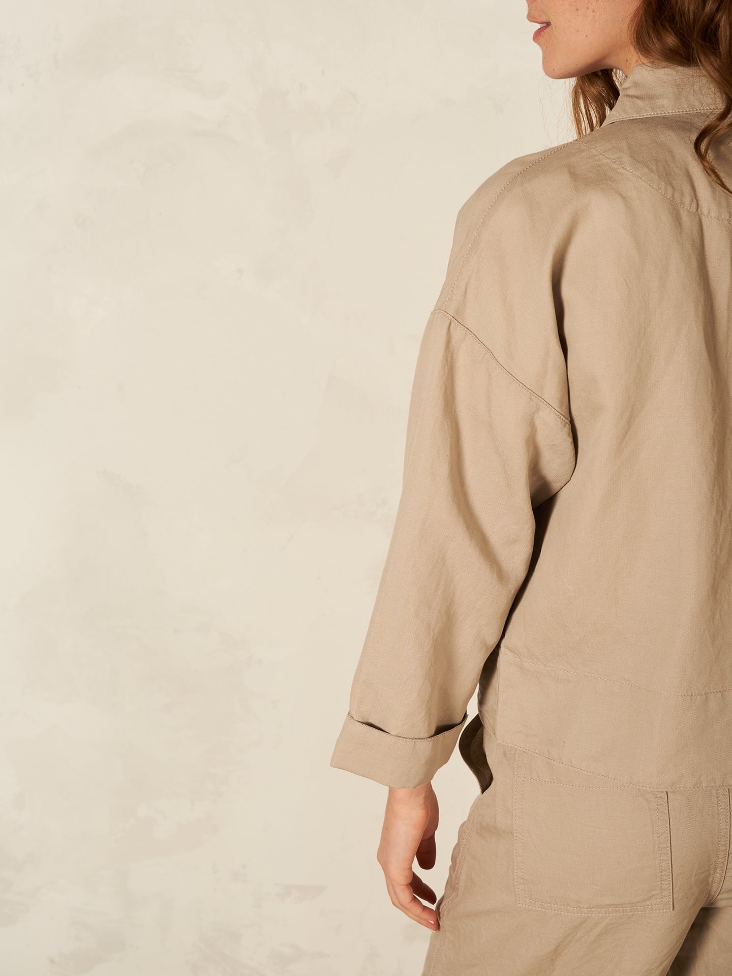 veste avec col de chemise