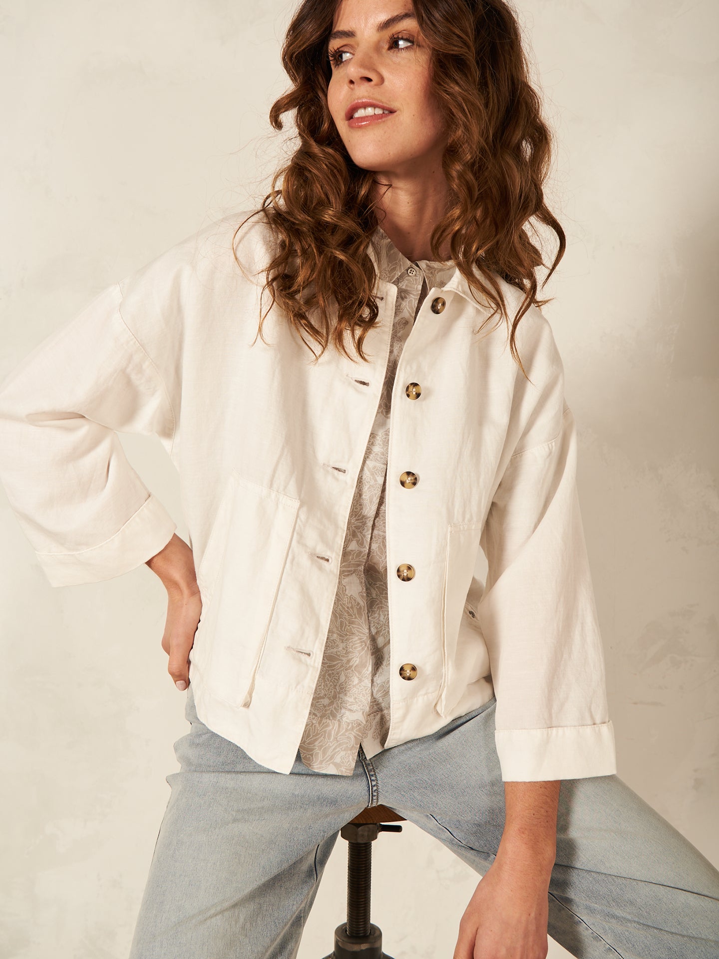 veste avec col de chemise