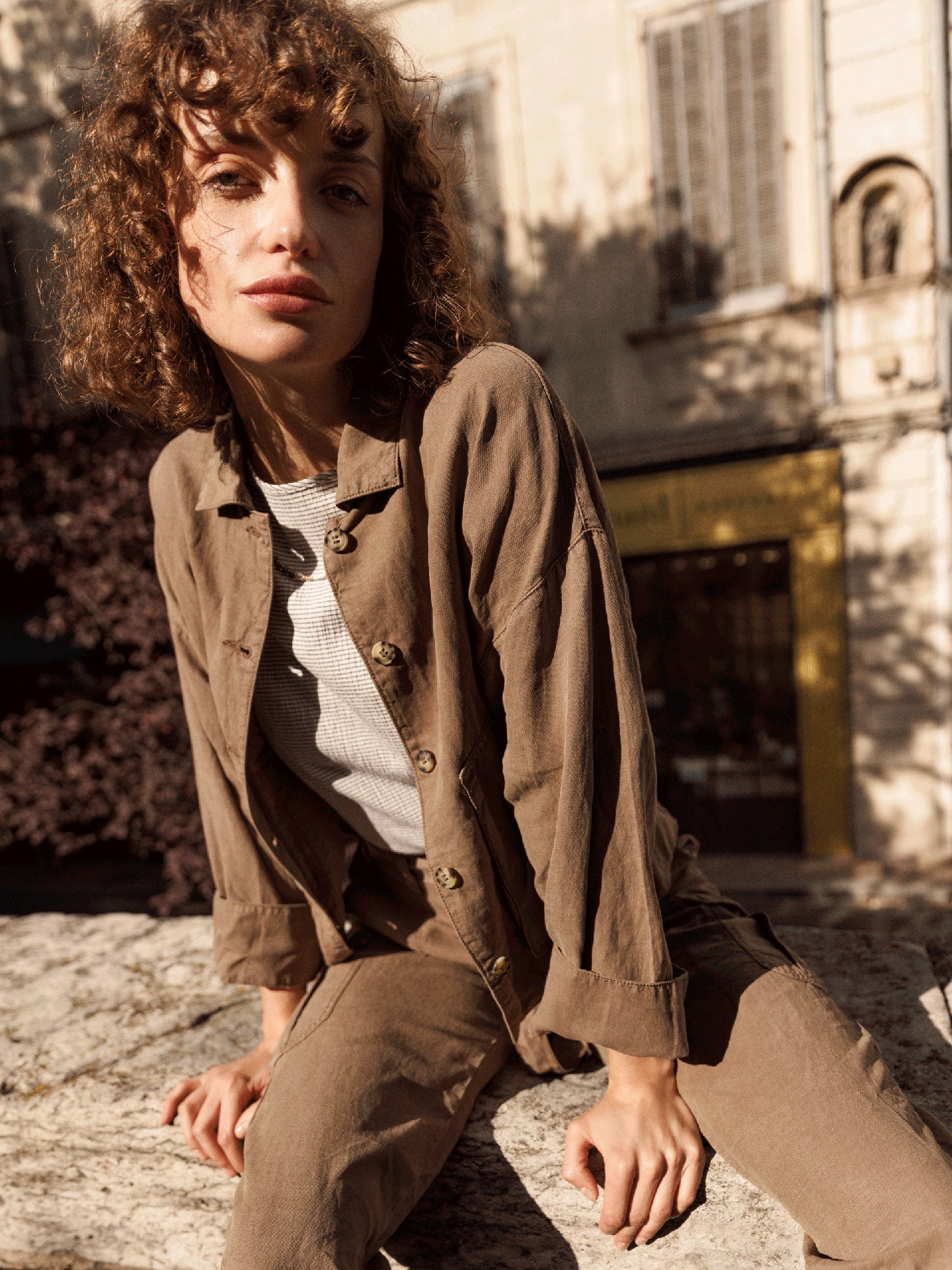 veste avec col de chemise