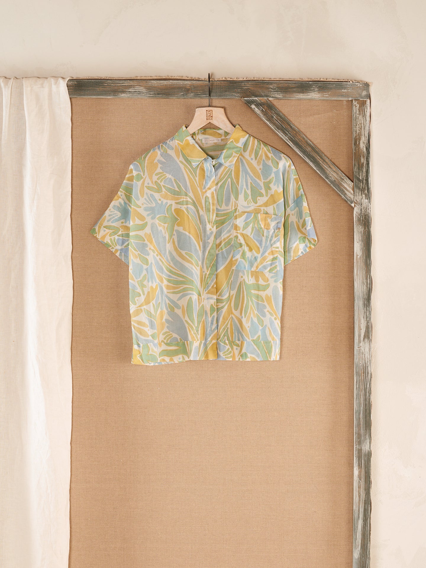Bluse mit Reverskragen