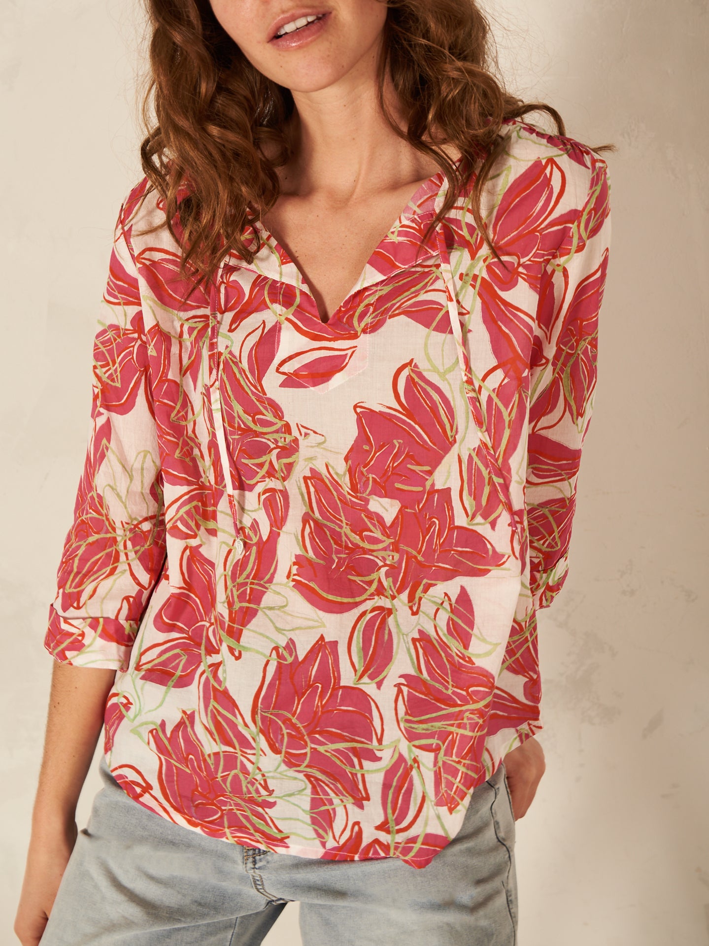 Bluse 3/4-Arm