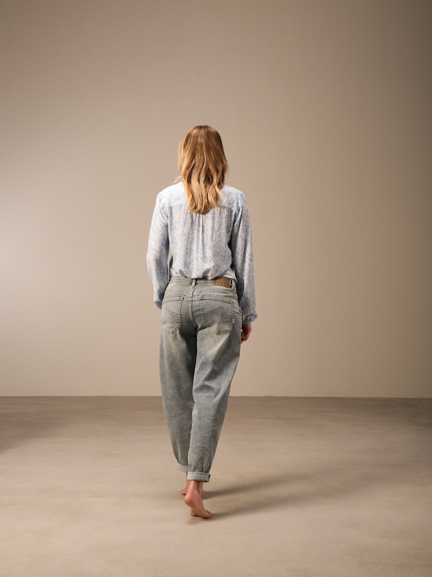 blouse à manches 3/4