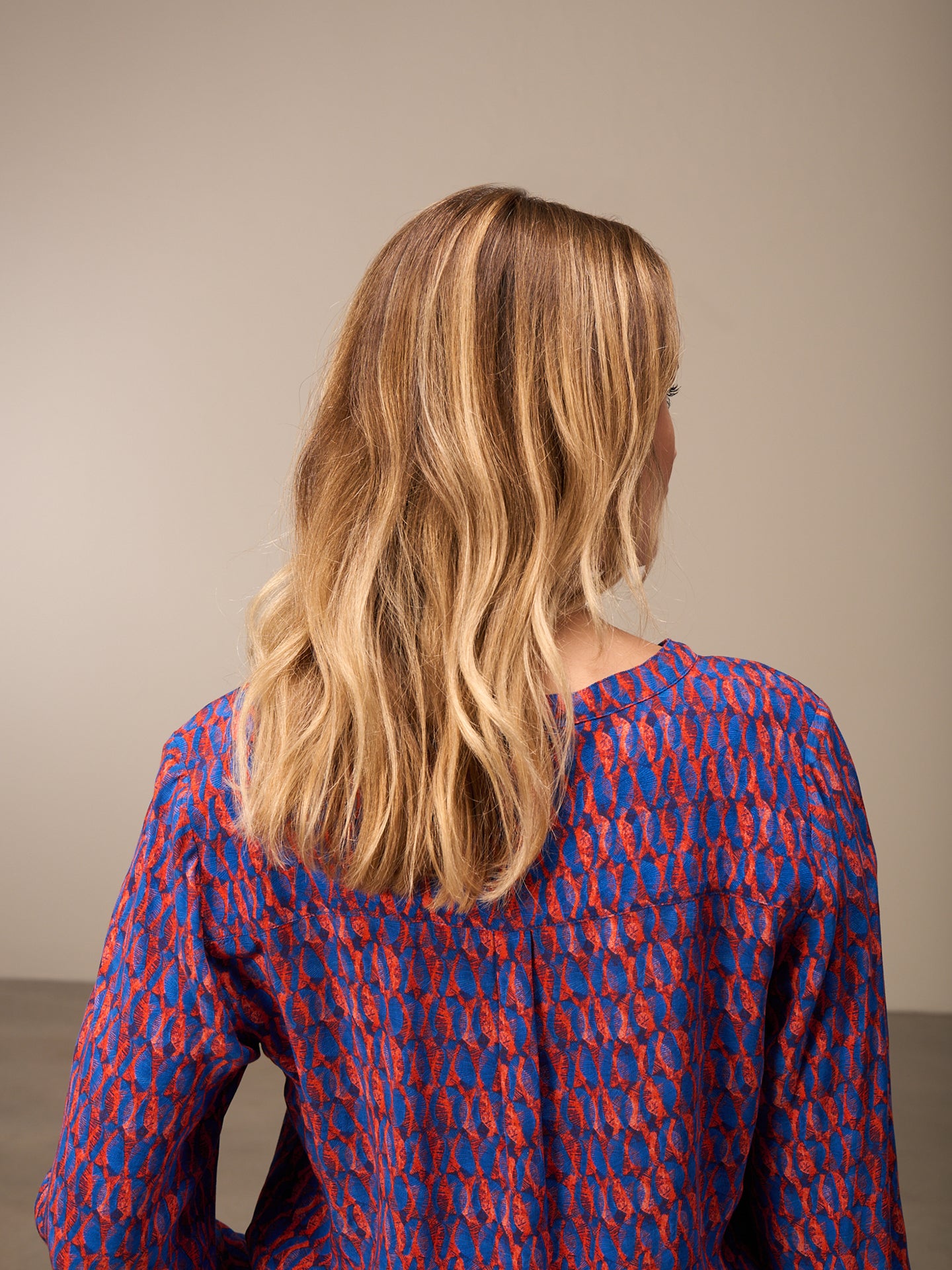 blouse à manches 3/4