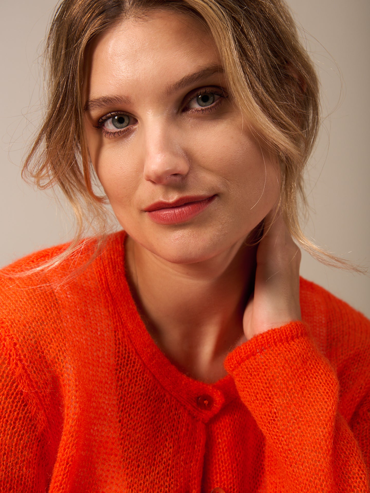 Strickjacke mit Knopfverschluss