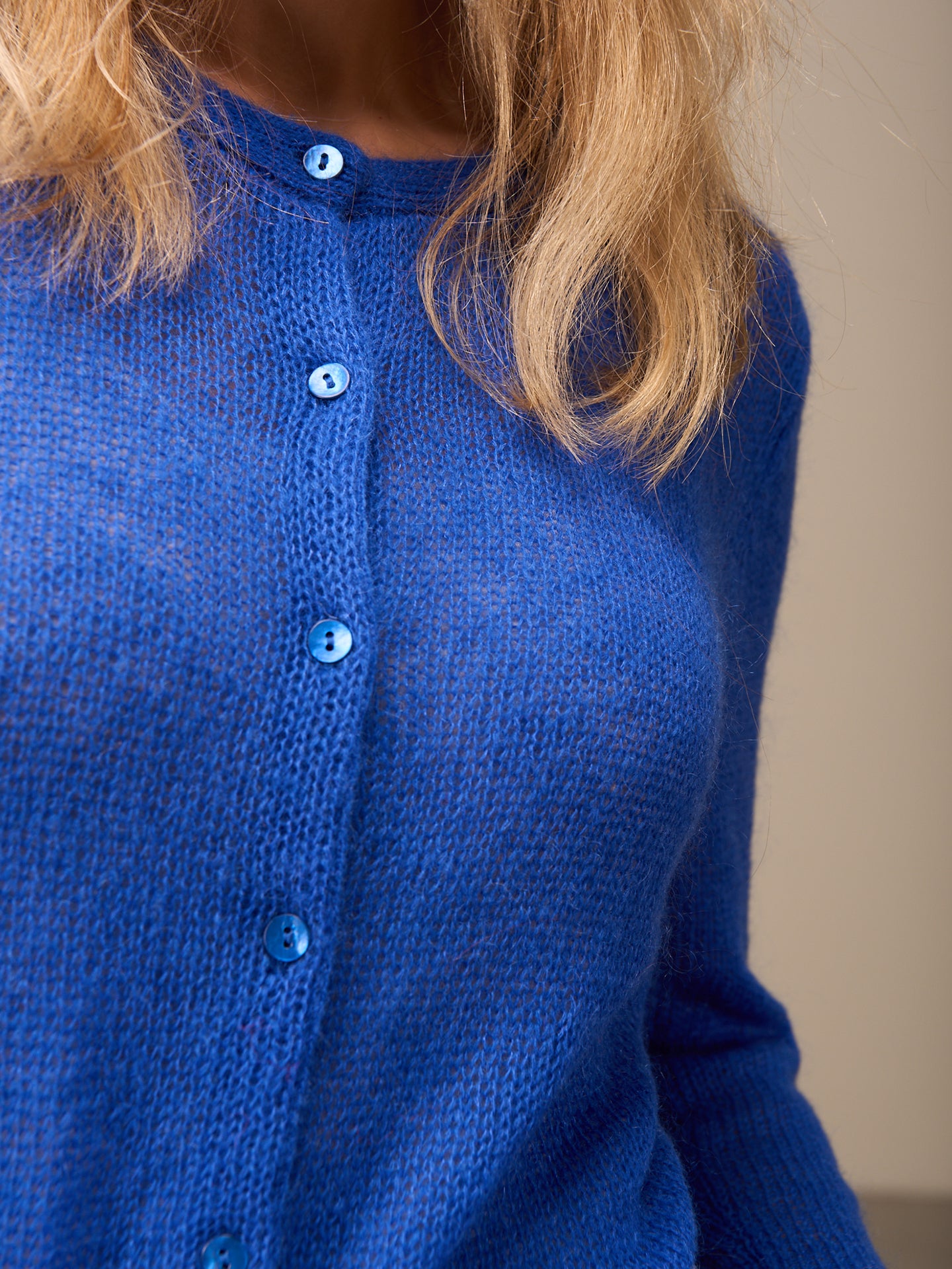 Strickjacke mit Knopfverschluss