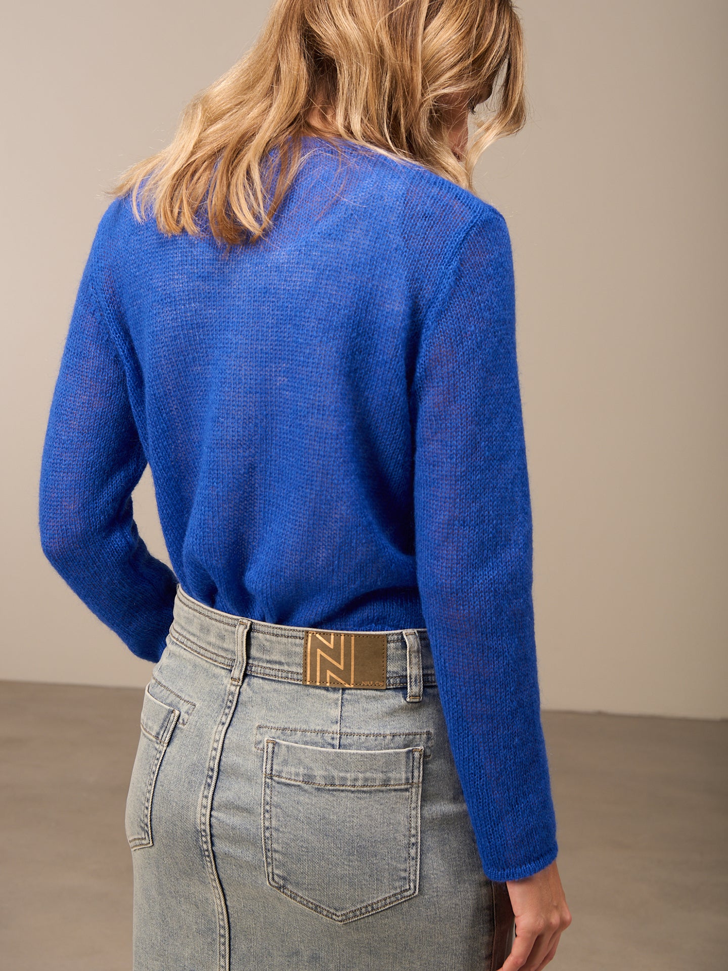 Strickjacke mit Knopfverschluss