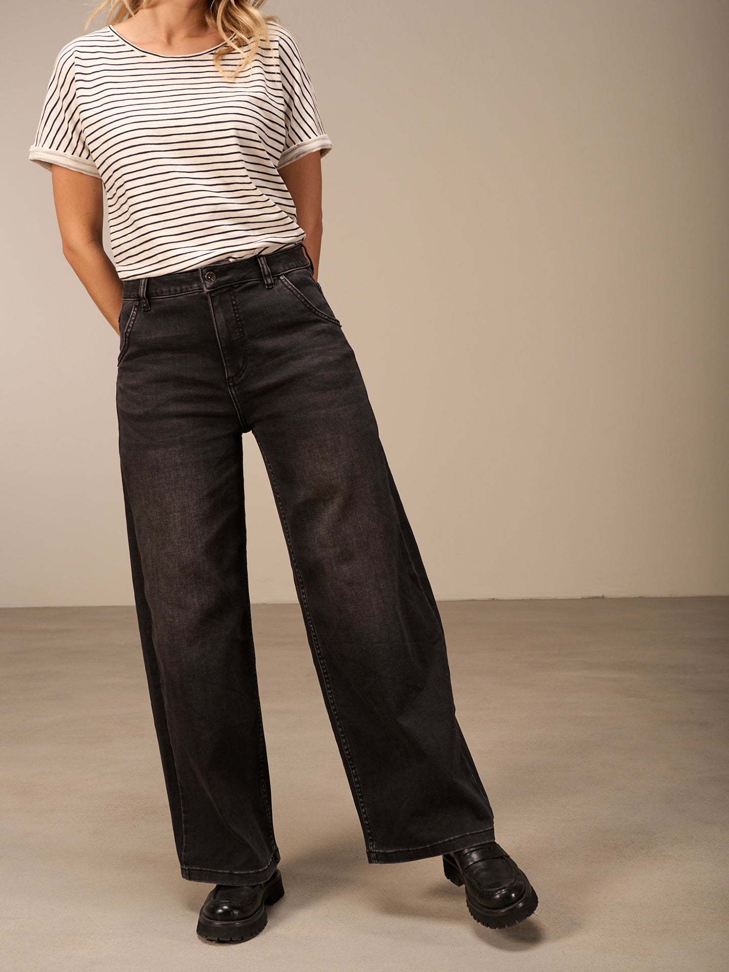Jeans wide leg