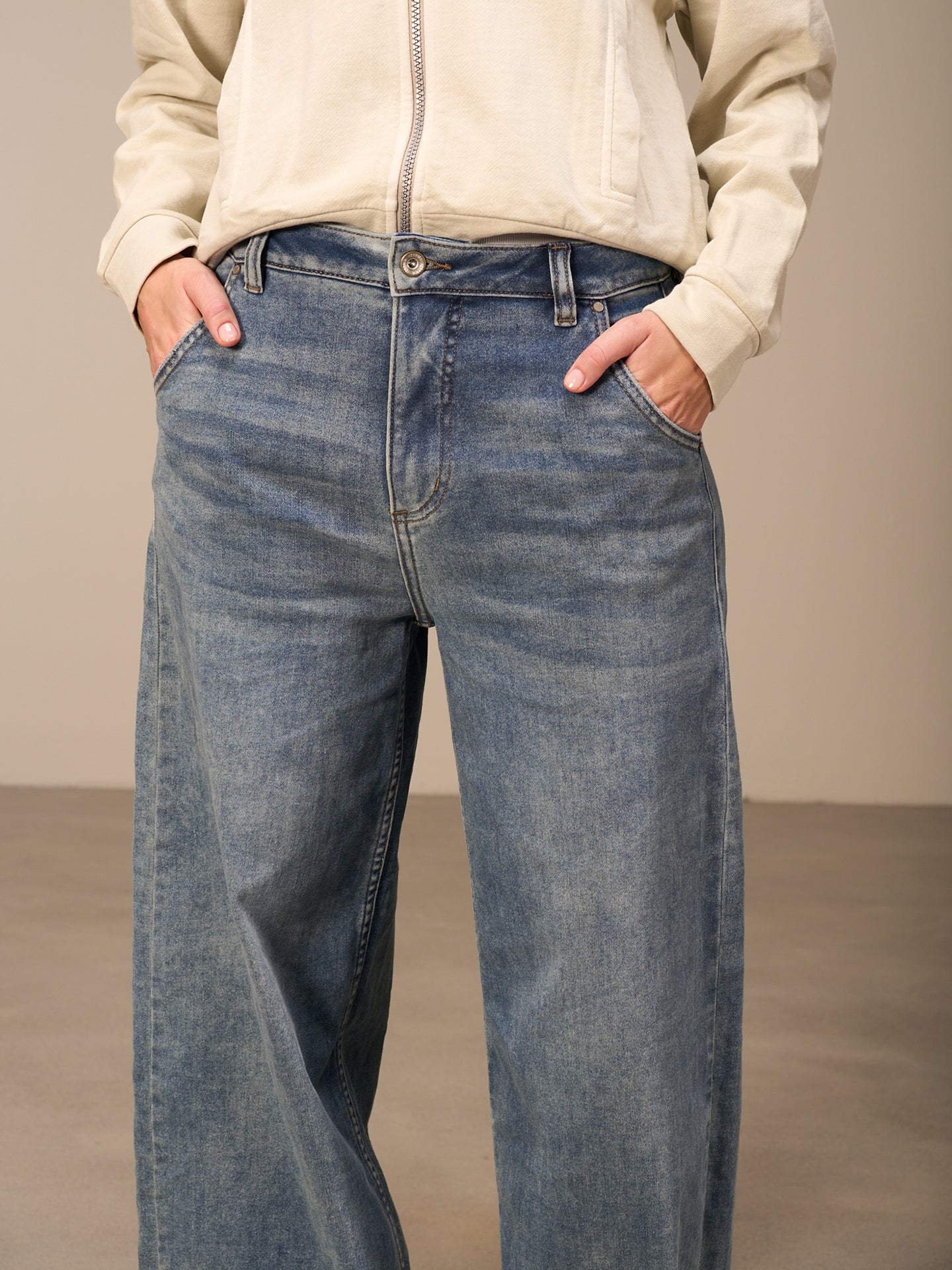 Jeans wide leg