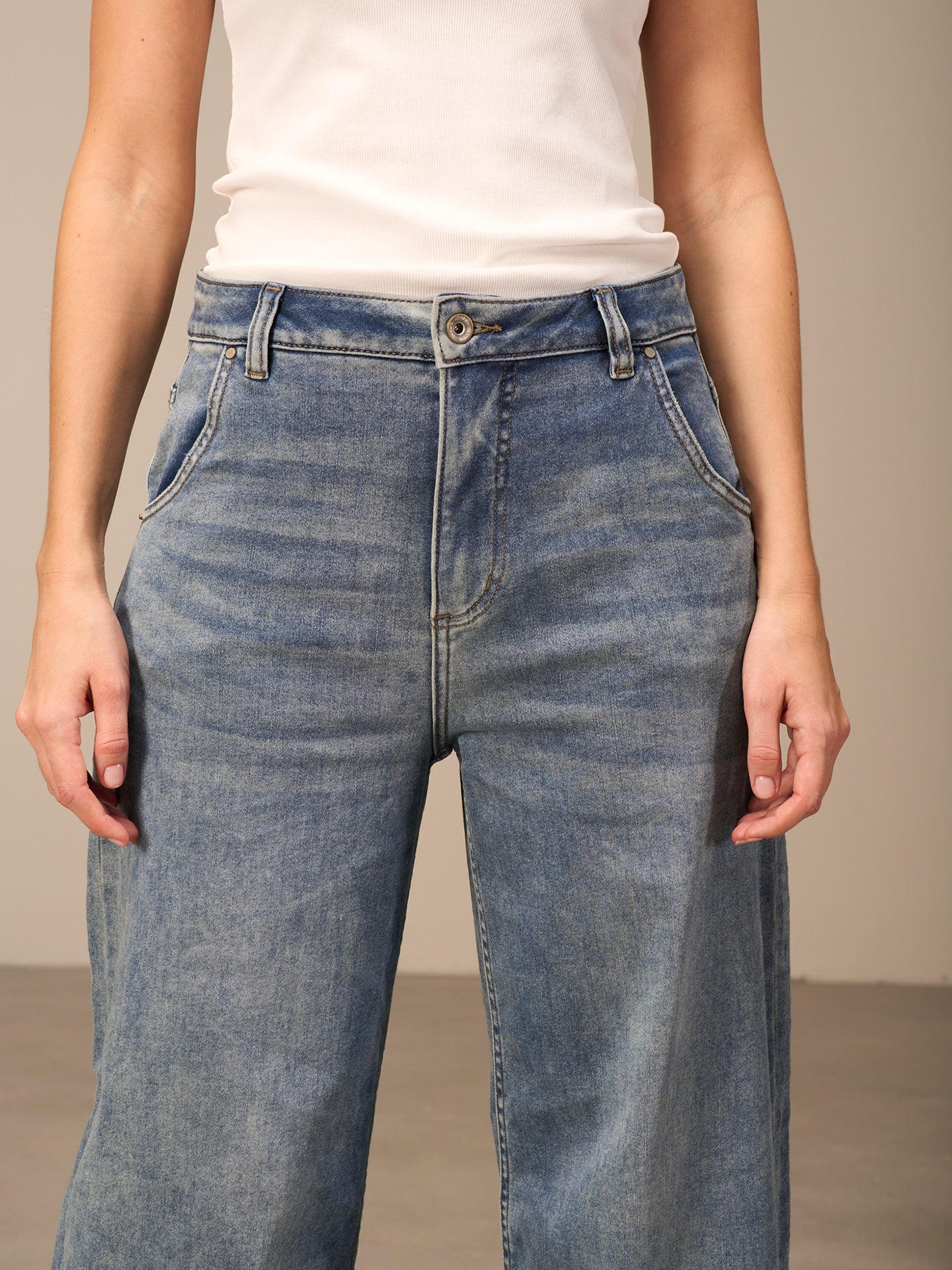 Jeans wide leg