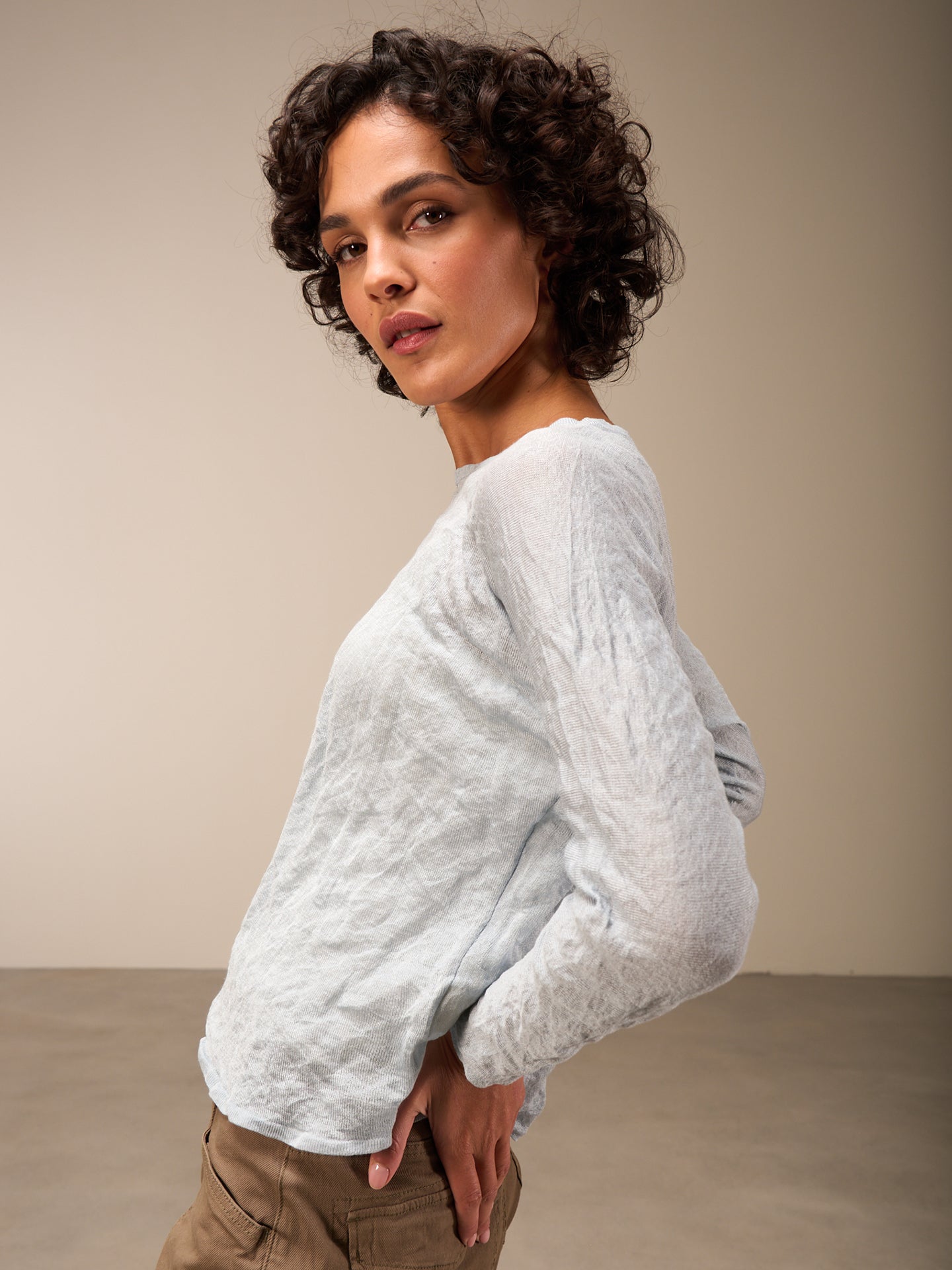 Maglione in maglia fine