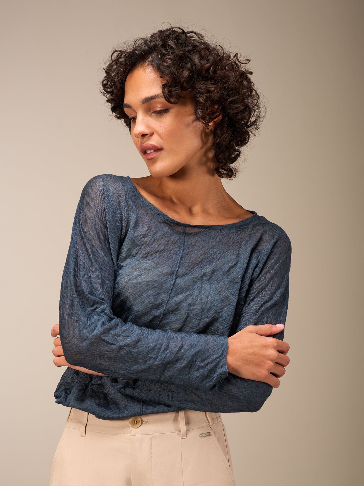 Maglione in maglia fine