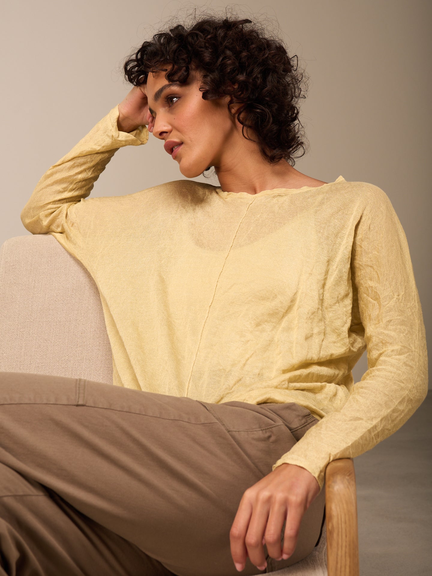 Maglione in maglia fine