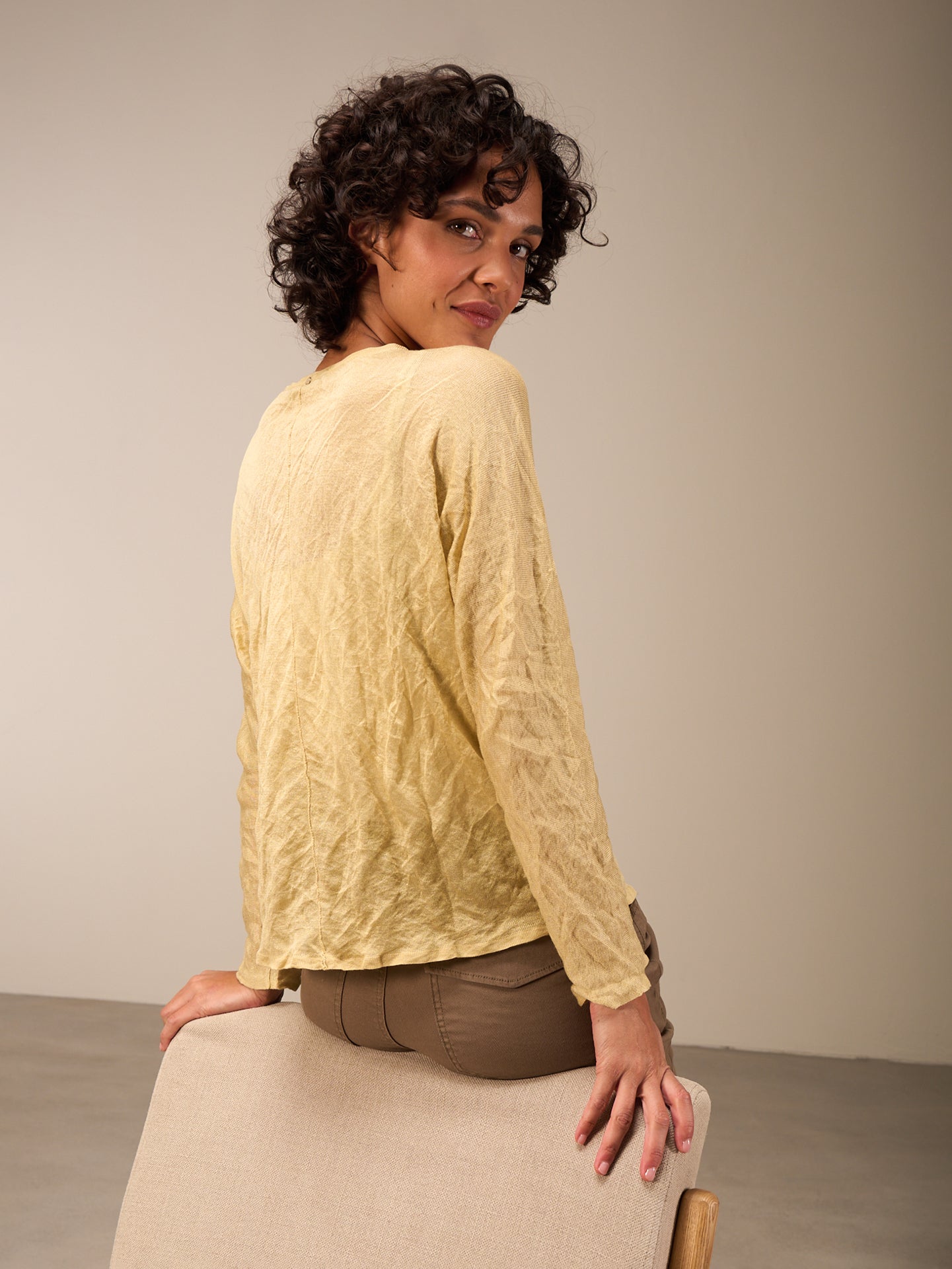 Maglione in maglia fine