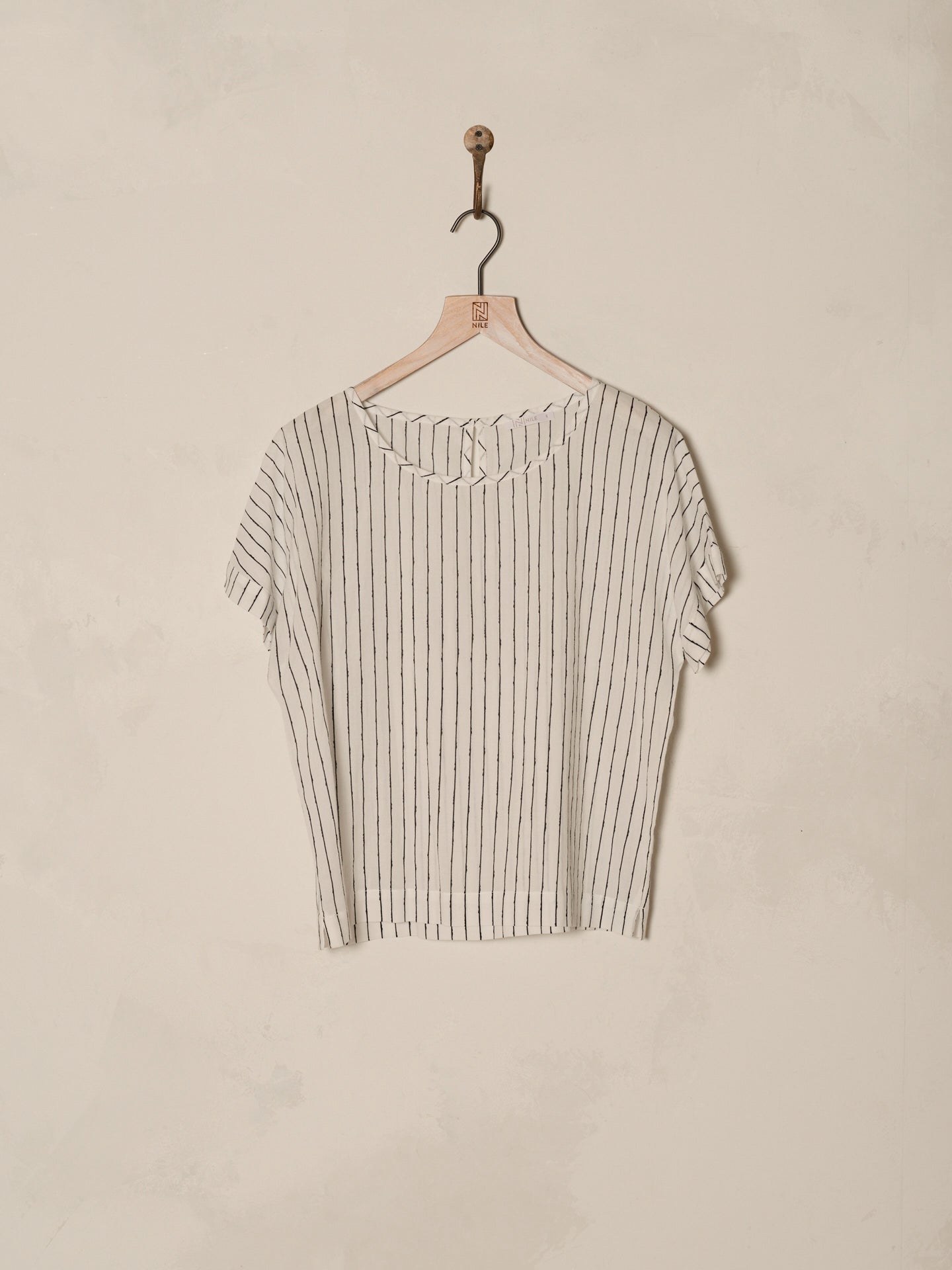 Bluse mit Druck