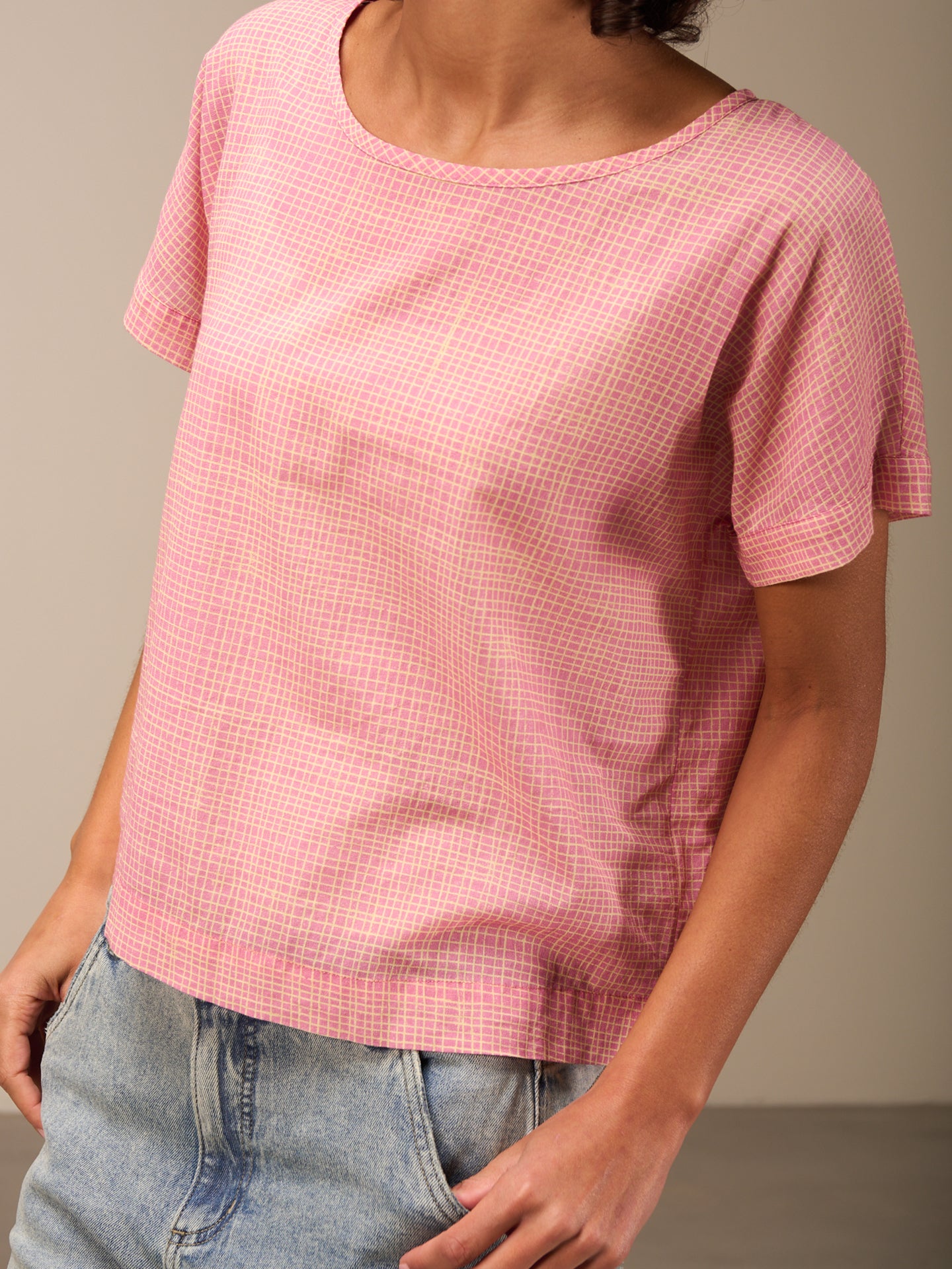 Blusa con stampa