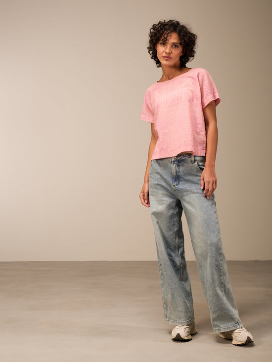 Bluse mit Druck
