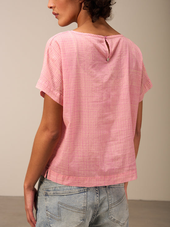Bluse mit Druck