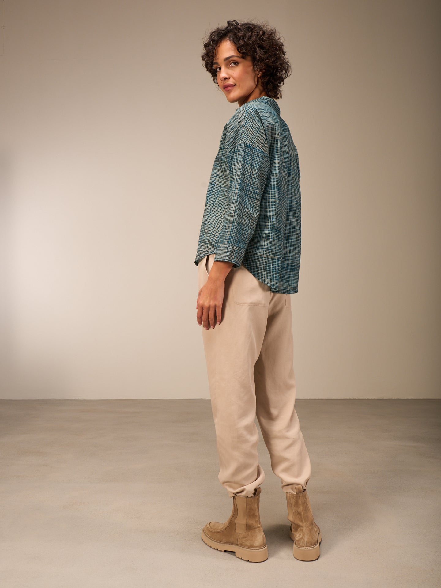 blouse à manches 3/4