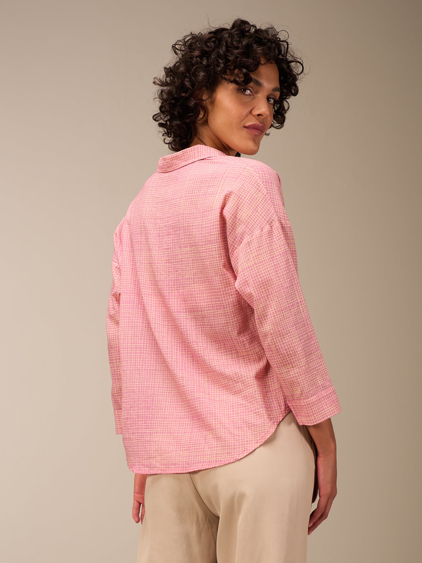 blouse à manches 3/4