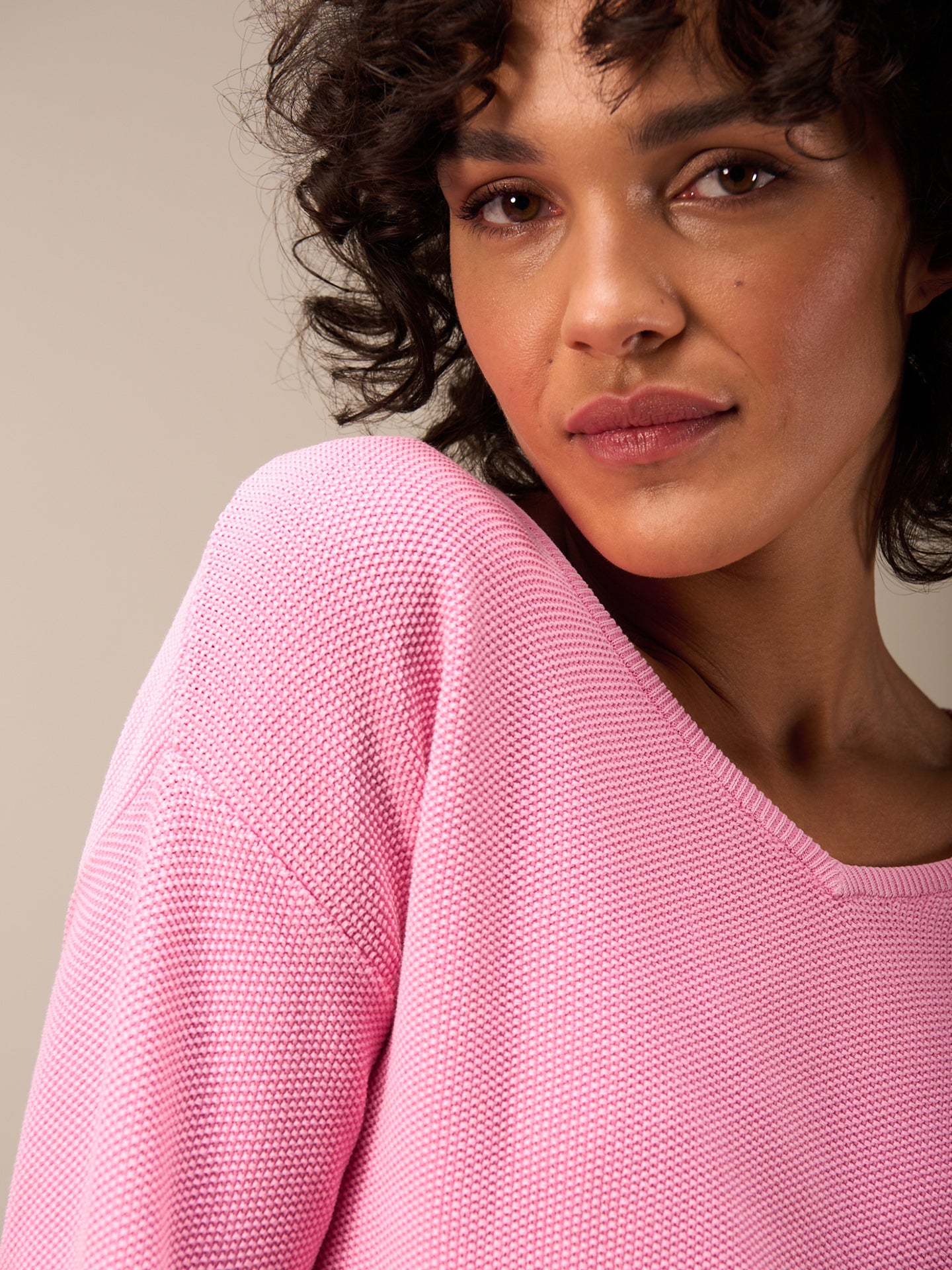 Pullover mit V-Ausschnitt