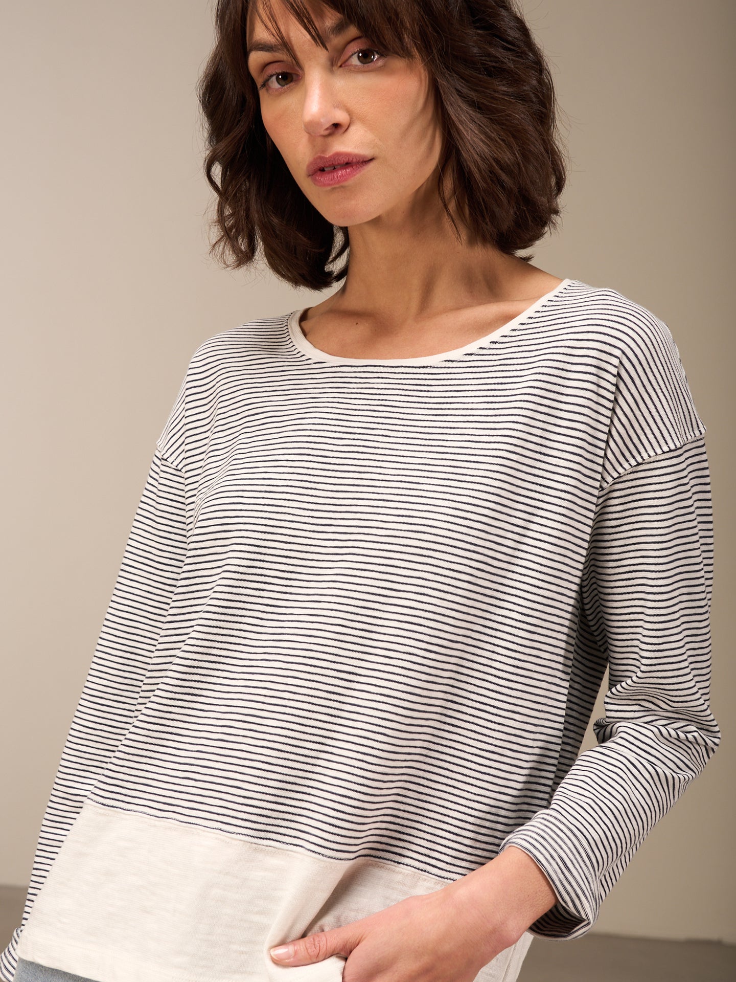 Shirt mit Streifen