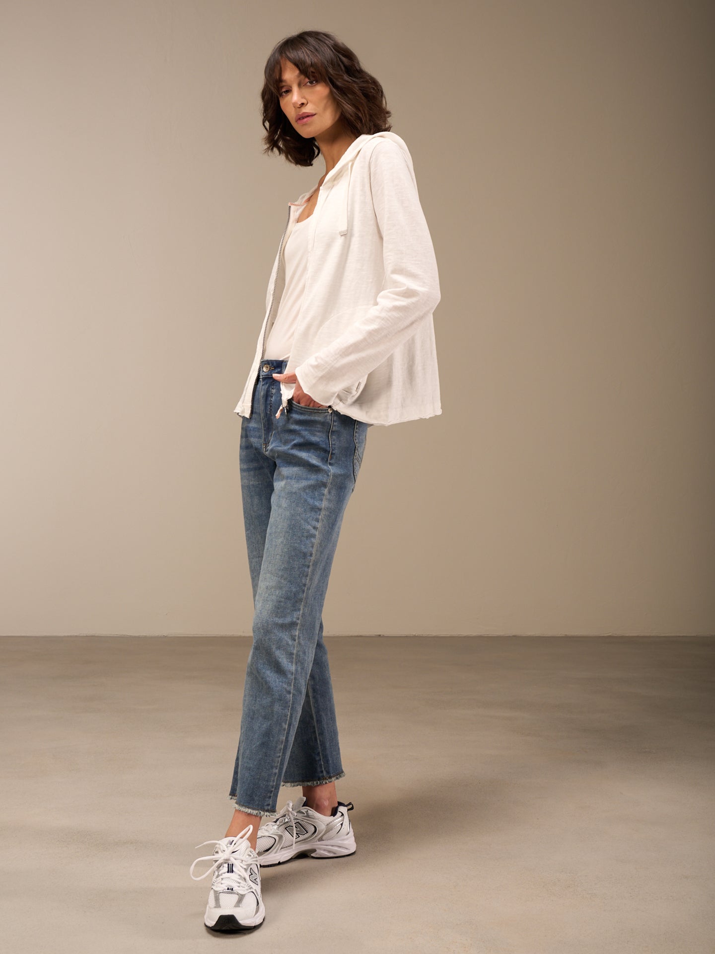 Sweatjacke mit Kapuze